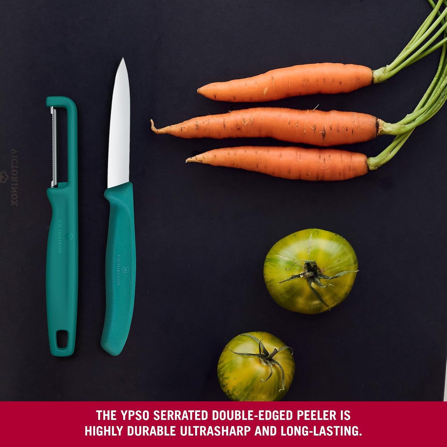 Set de Cuchillos de Pelar Victorinox Swiss Classic 2 Piezas Verde