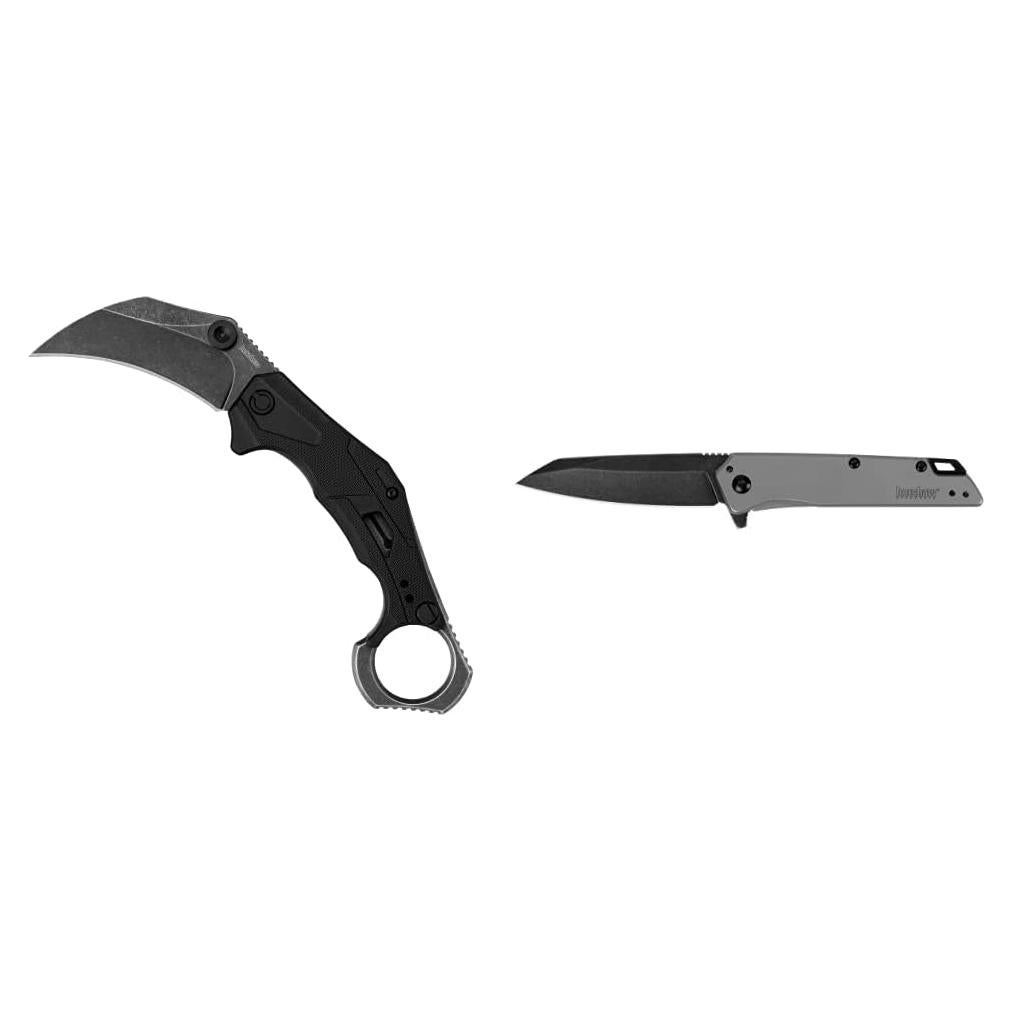 Cuchillo Plegable Kershaw Outlier y Misdirect 2.9" Acero Inoxidable