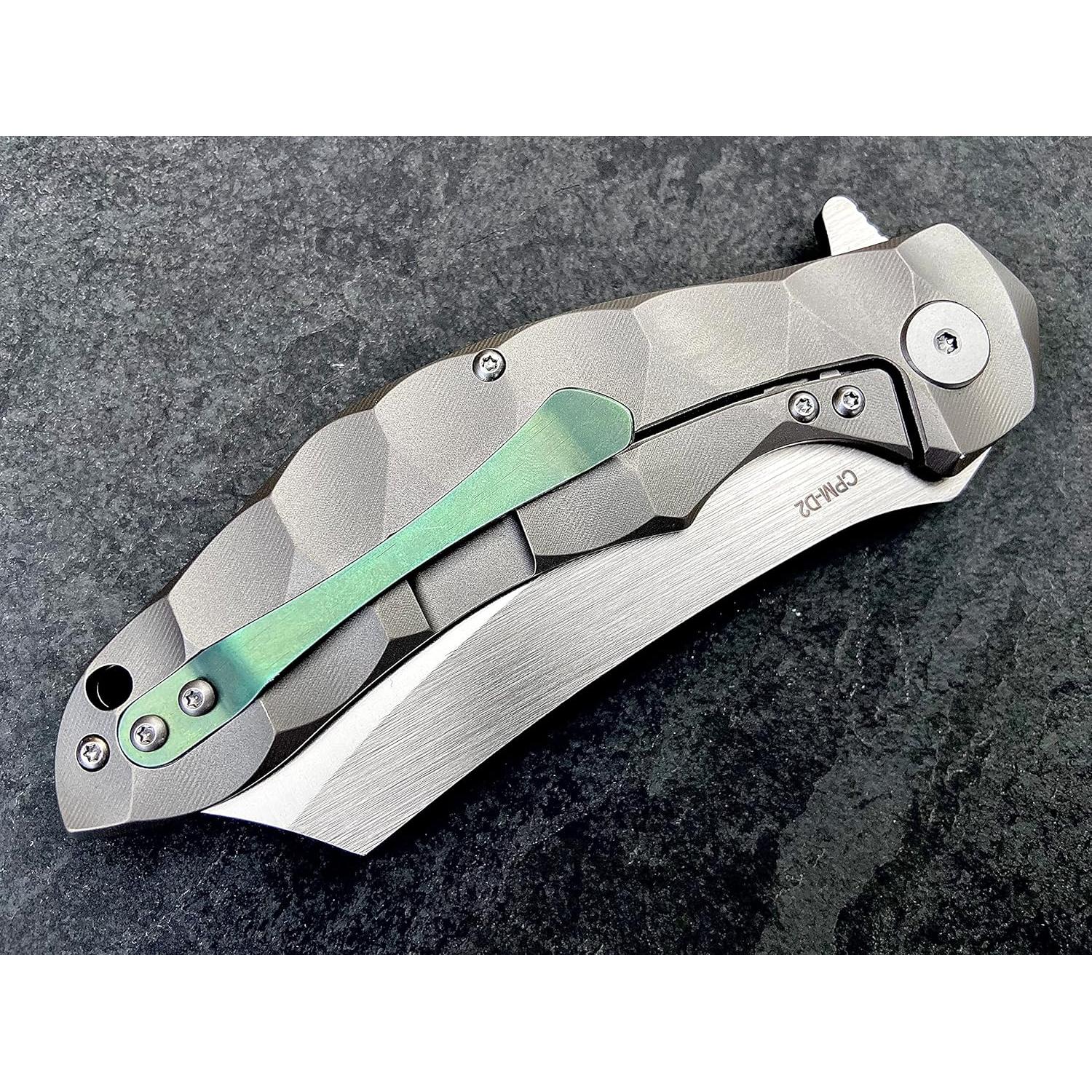 Cuchillo Plegable Táctico TACTICAL GEARZ TG Zeus Titanio 22.86 cm