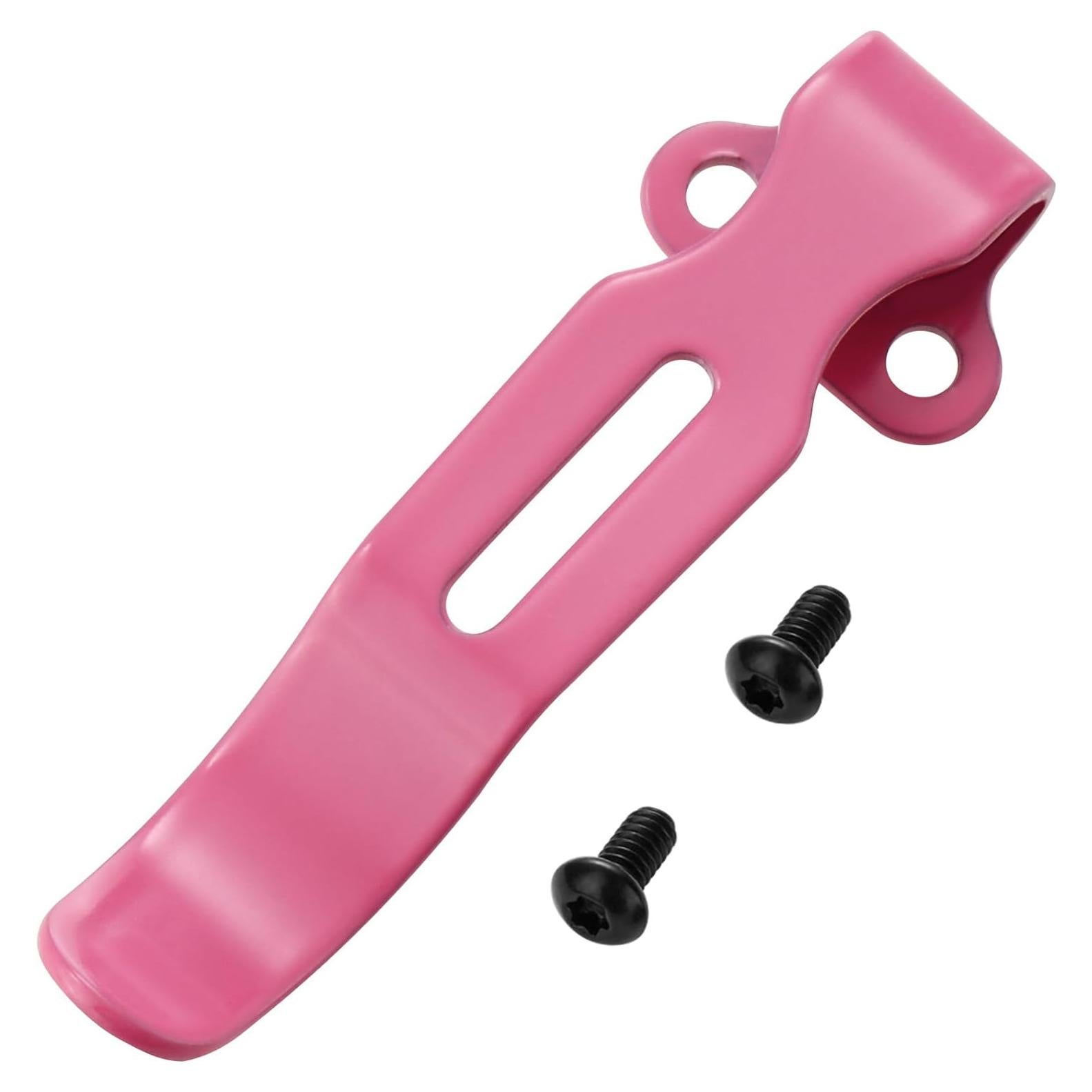 Clip de bolsillo A.I.FORCE rosa para cuchillos Benchmade y más