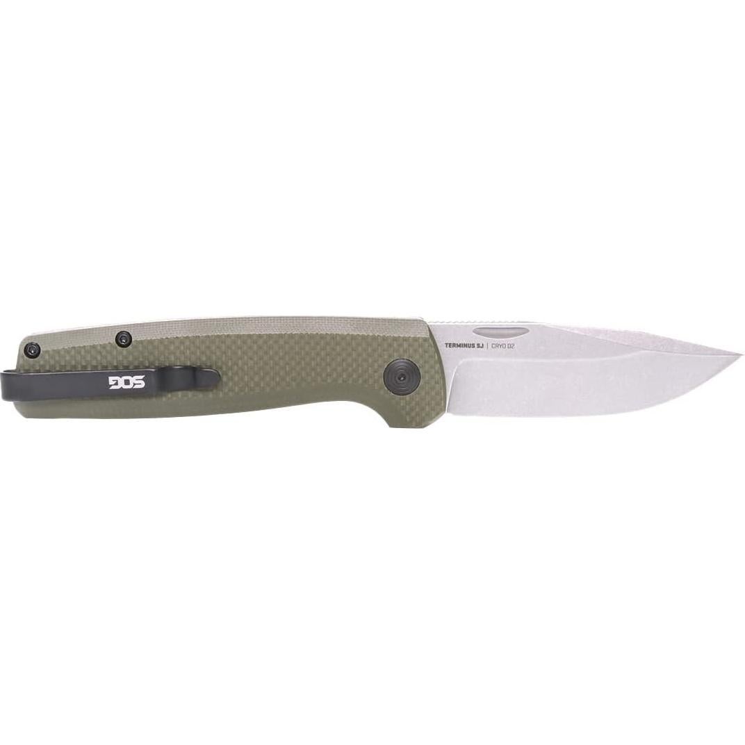Cuchillo Plegable SOG Terminus SJ G10 7.62 cm Acero CRYO D2