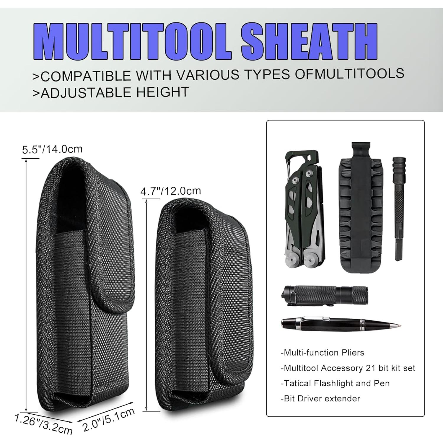 Funda para Multiherramienta Maezar con Cierre Magnético 12cm