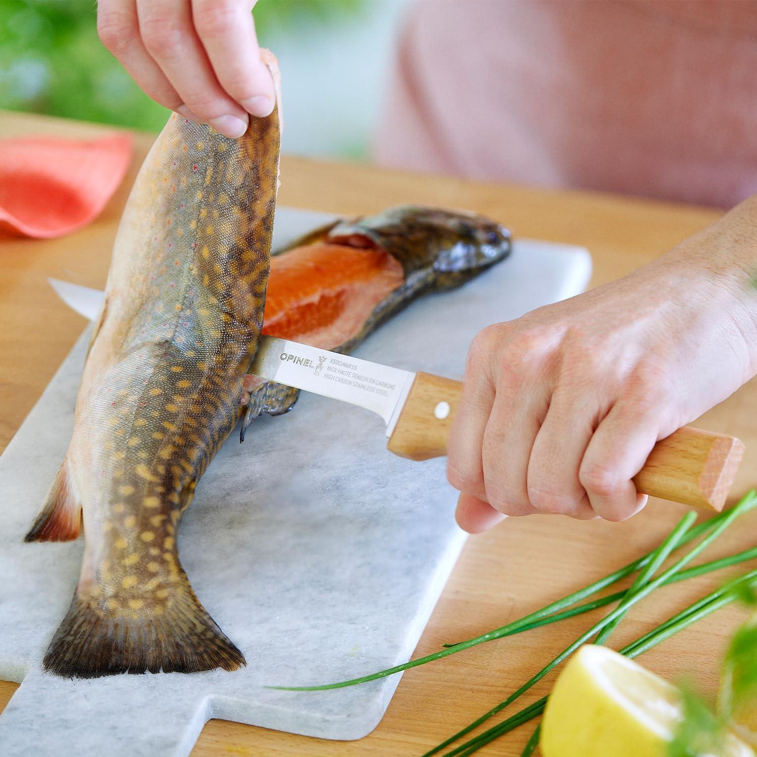 Cuchillo de Filete Opinel Parallele 18 cm Acero Inoxidable