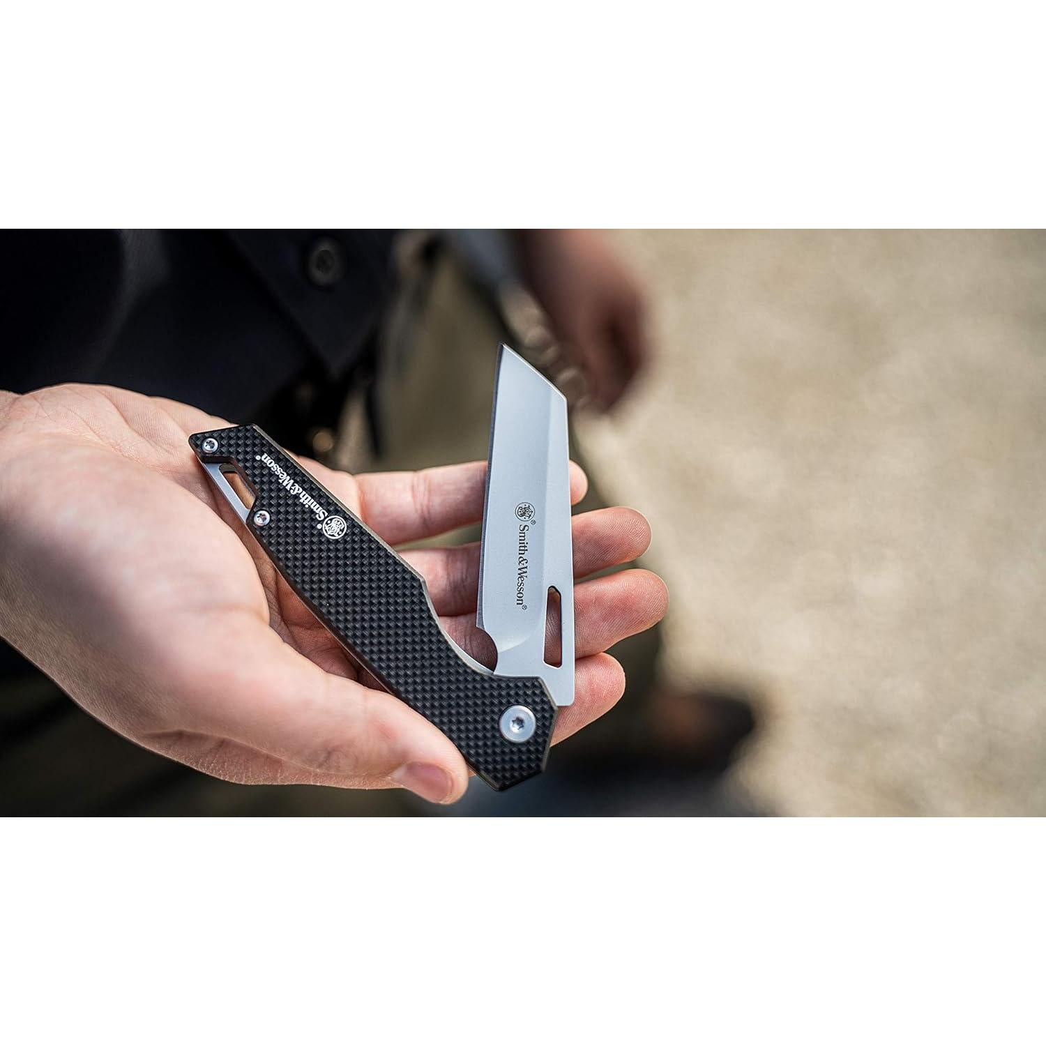 Cuchillo Plegable Smith & Wesson Sideburn 18.4 cm Acero Inoxidable