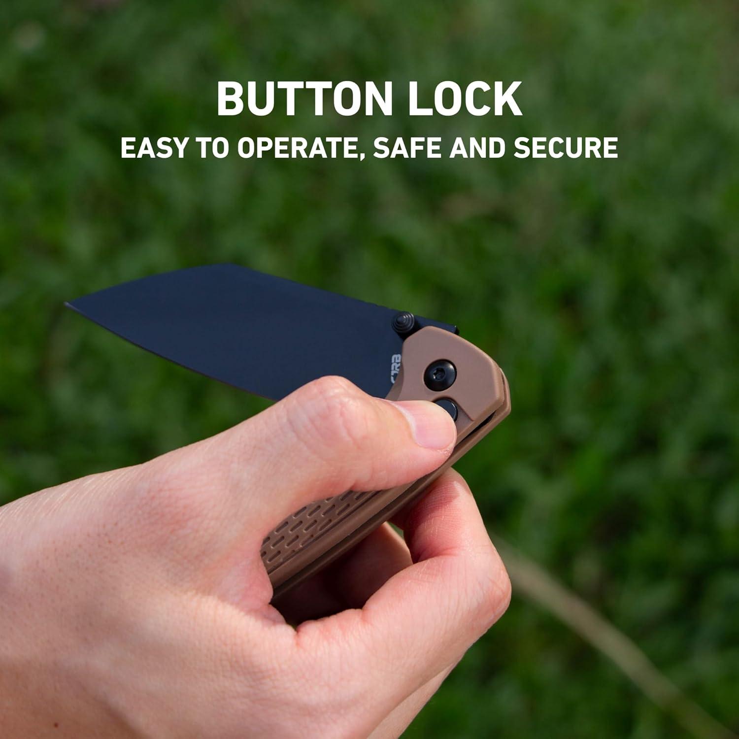 Cuchillo de Bolsillo CJRB Pyrite-Light 8.49 cm Acero AR-SFII