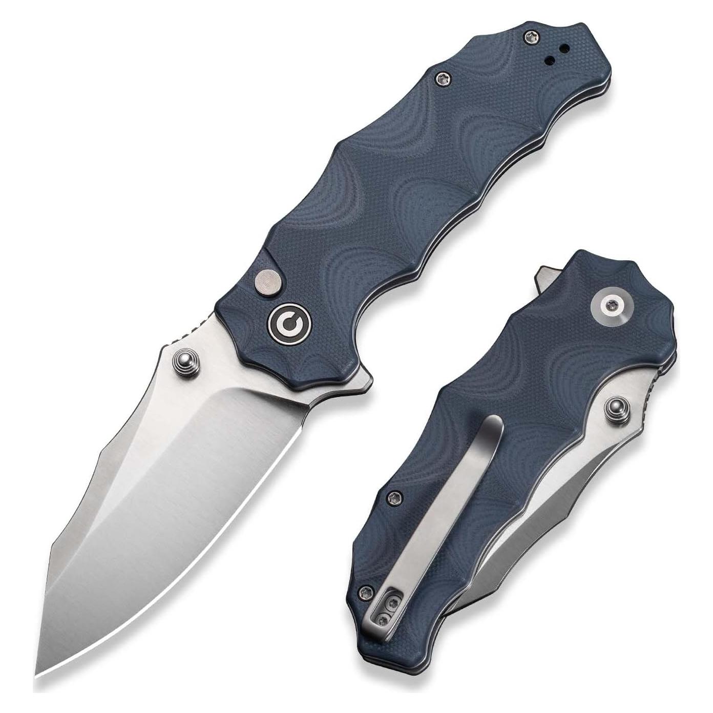 Cuchillo Plegable CIVIVI Natterjack 8.1 cm Acero 14C28N Azul