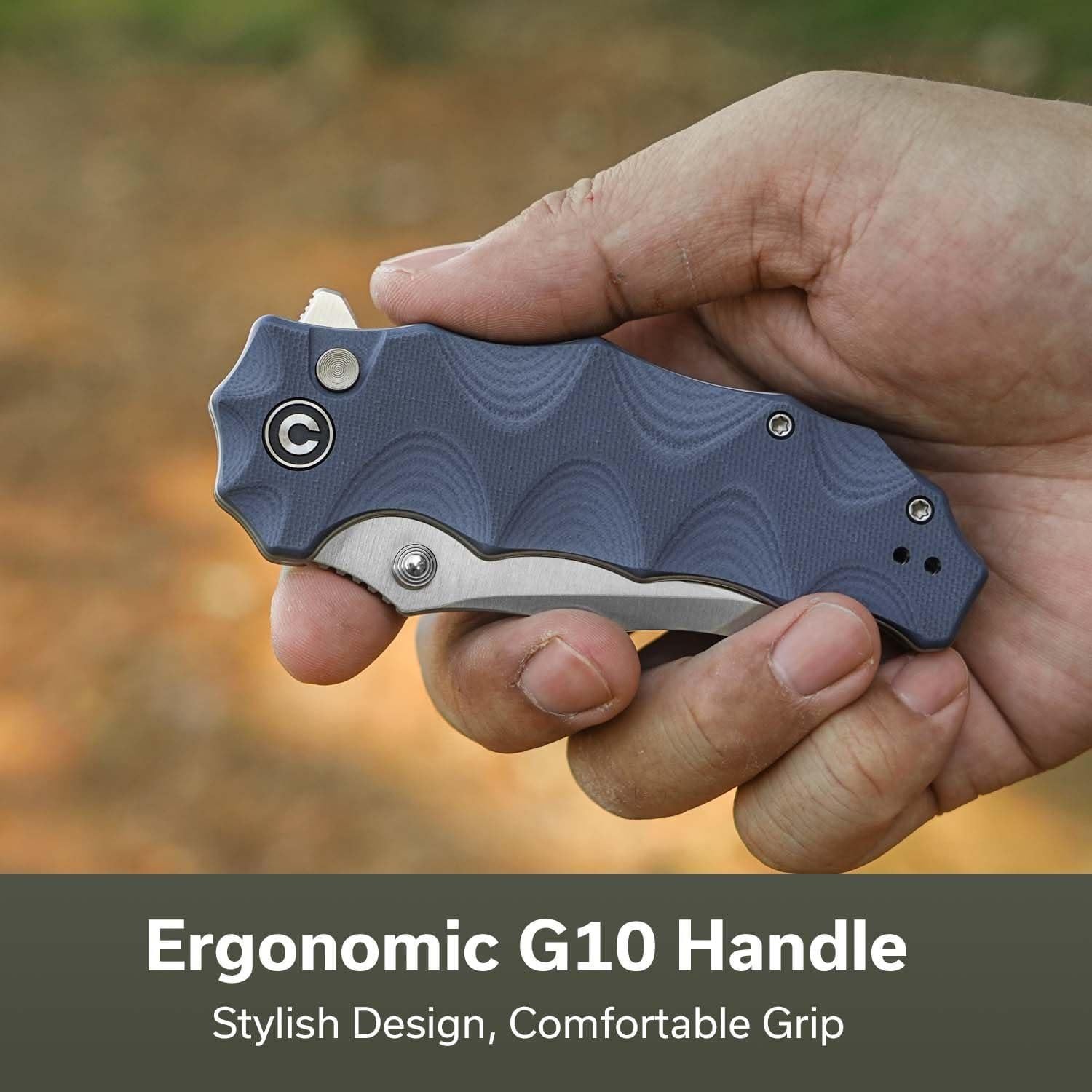 Cuchillo Plegable CIVIVI Natterjack 8.1 cm Acero 14C28N Azul