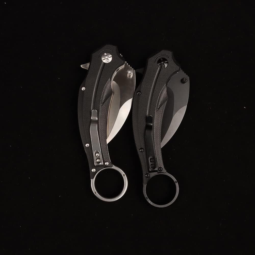 Cuchillo de Camping Plegable Sosoin Fox Acero D2 20.3CM