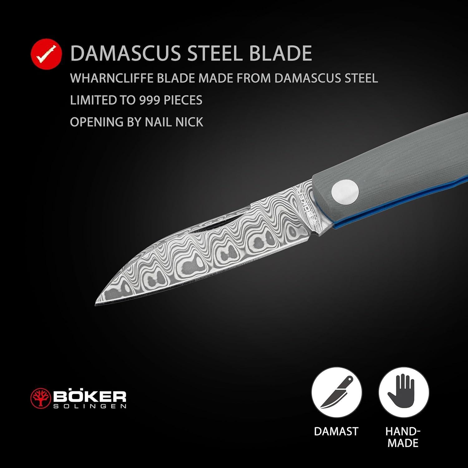 Cuchillo Plegable Boker Solingen 2023 Ojo de Odin 7 cm