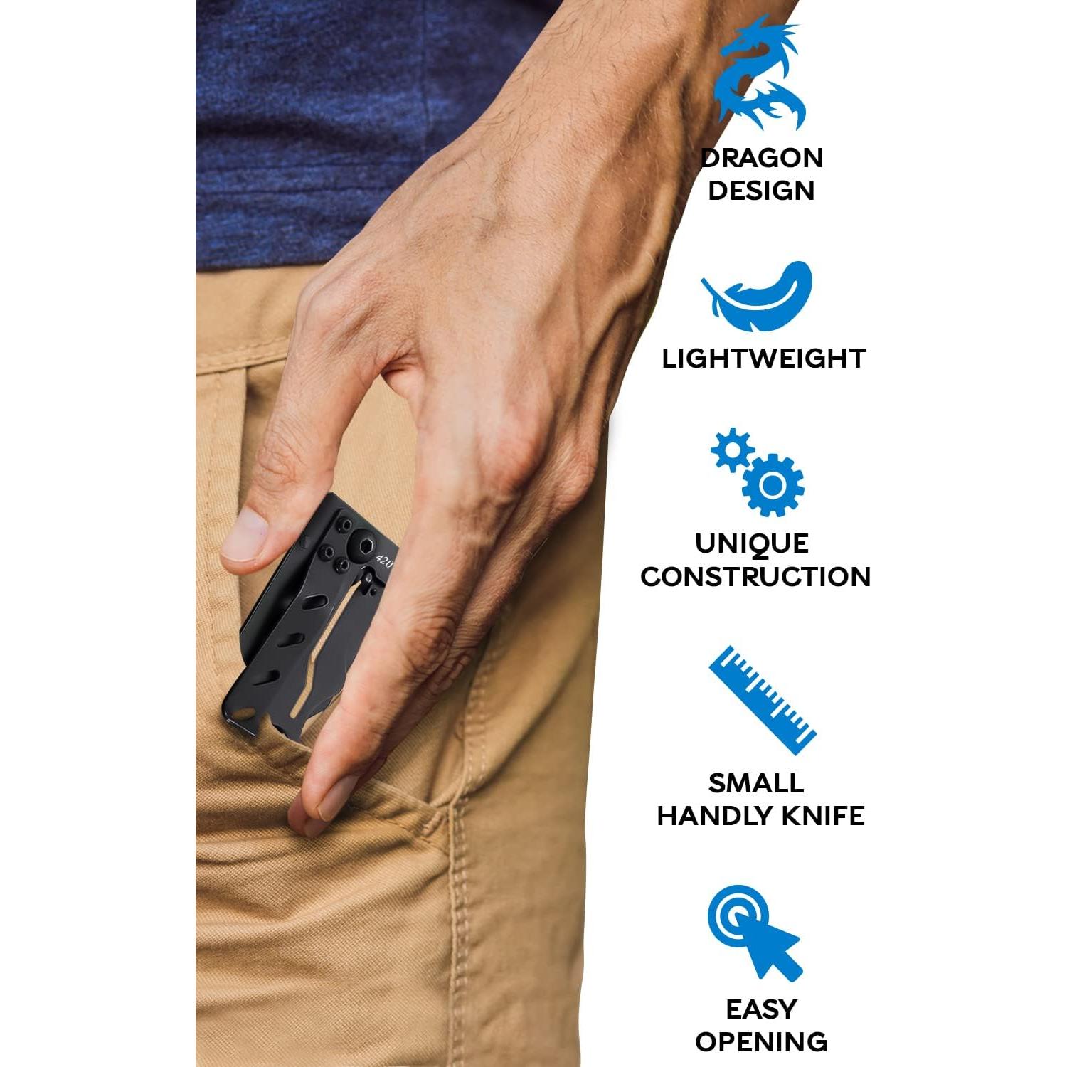 Cuchillo de bolsillo Grand Way 6682 con hoja de 5.58 cm