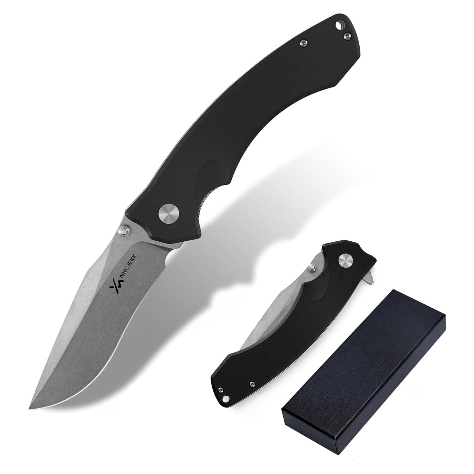 Cuchillo de bolsillo X NHCJEKK J331-BLACK 9.3 cm acero D2