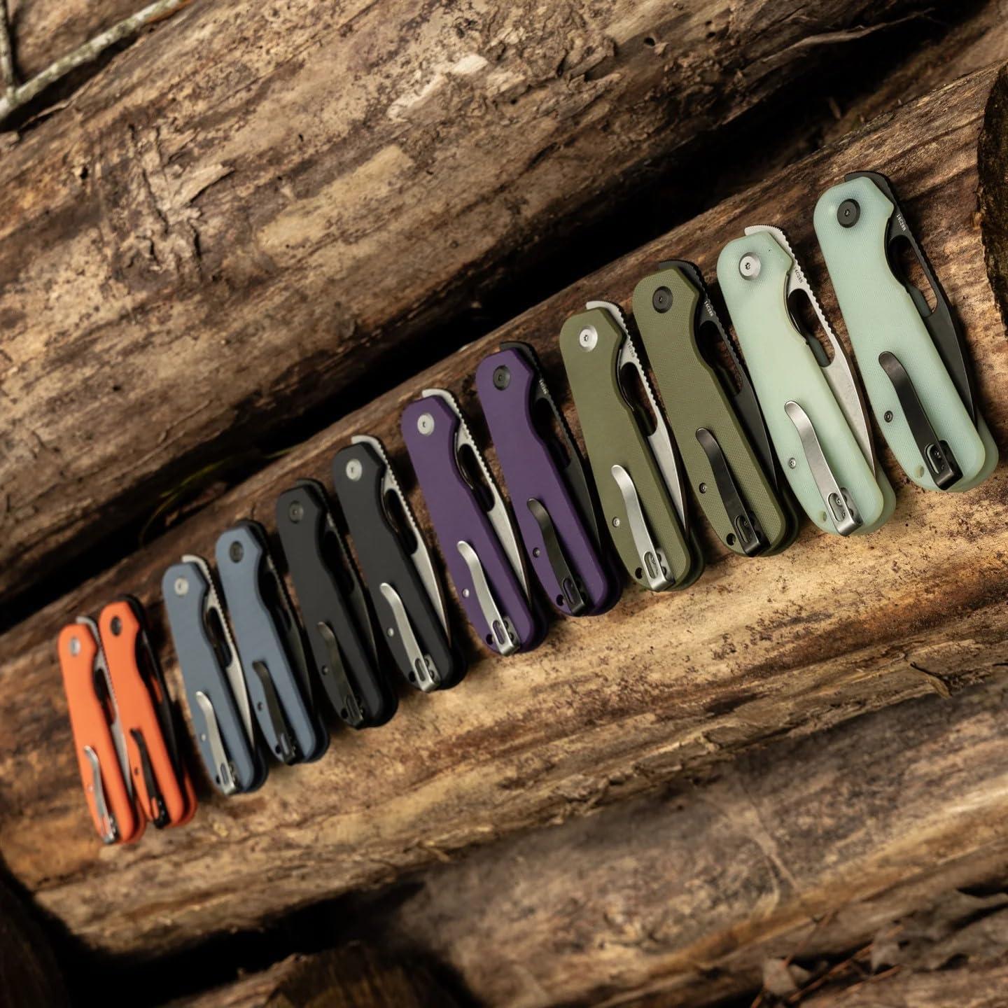 Cuchillo Plegable Liong Mah EUTEKTIK Trinity 9.53 cm G10