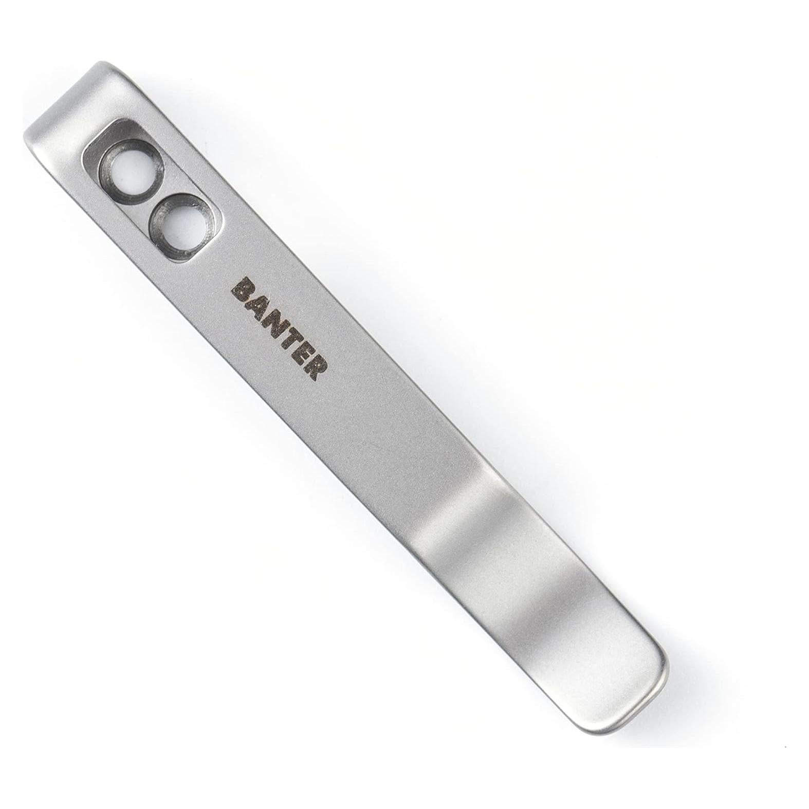 Clip de bolsillo de acero inoxidable CIVIVI Baby Banter CA-07B