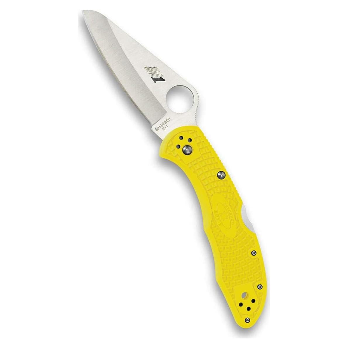 Cuchillo Plegable Spyderco Salt 2 Amarillo 7.62 cm Acero H-1
