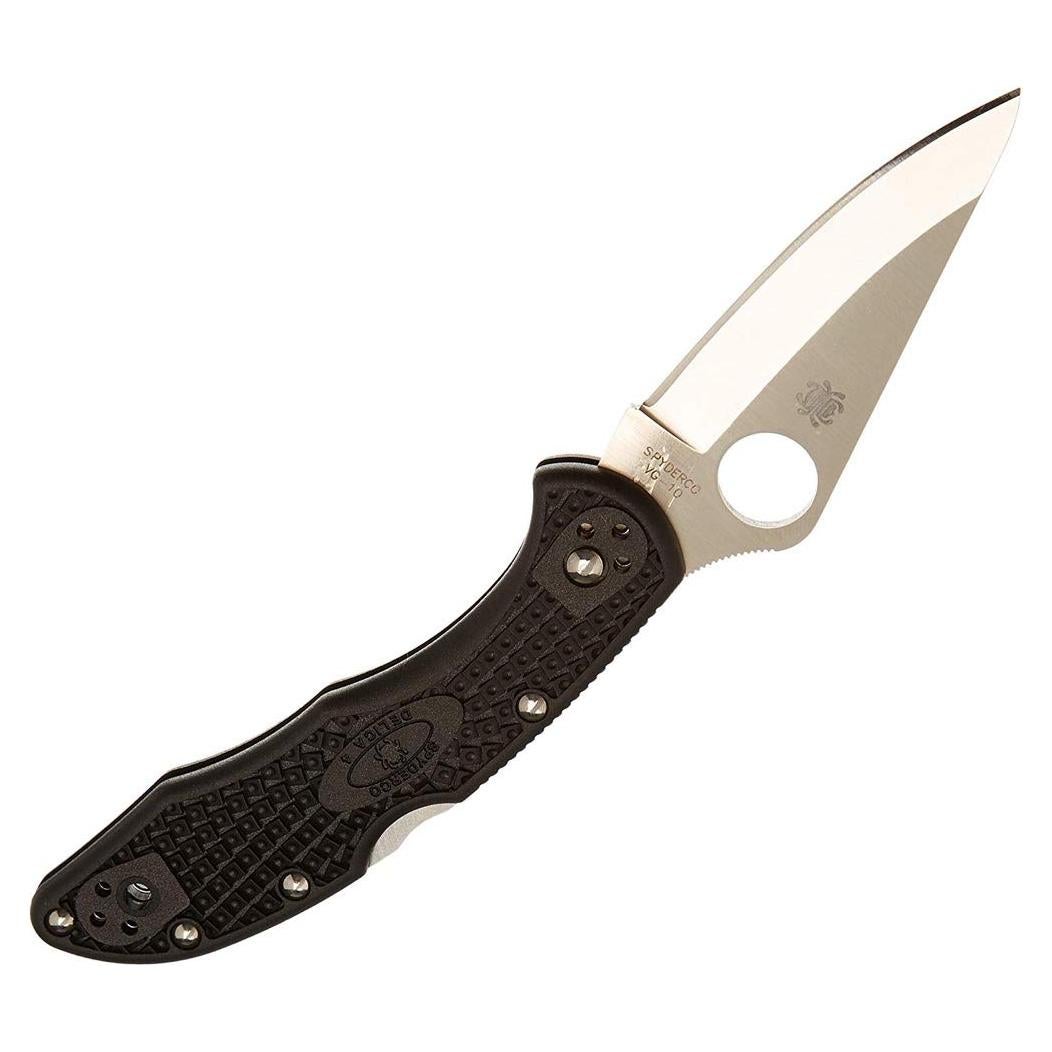 Cuchillo Plegable Spyderco Delica 4 FRN Negro 7.3 cm