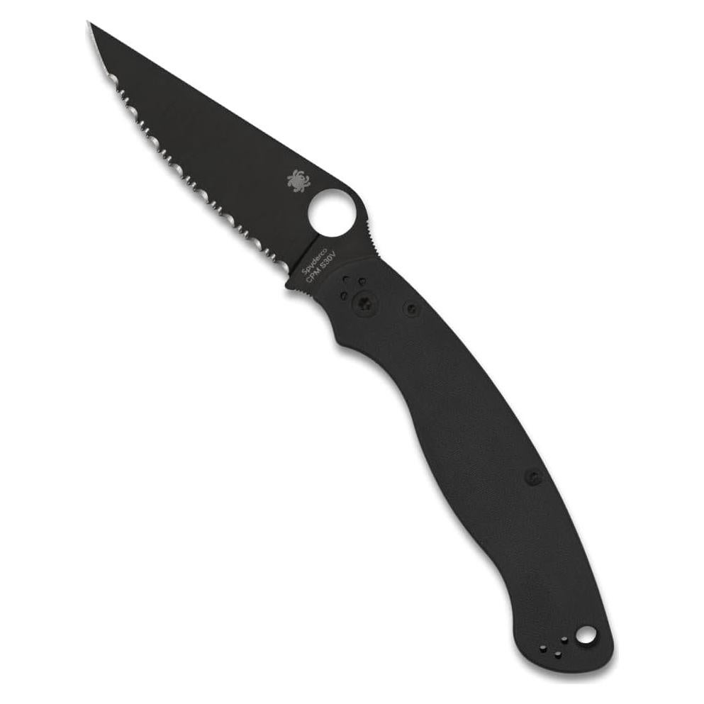 Cuchillo Plegable Spyderco Military 2 Acero S30V 10.16 cm Negro