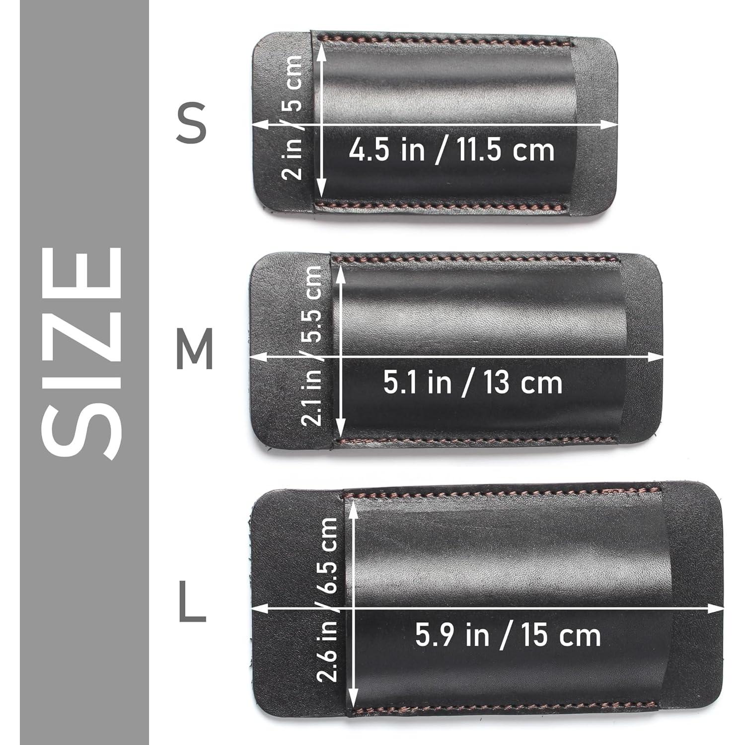 Funda de Cuchillo EDC VPKS de Cuero Premium Tamaño S