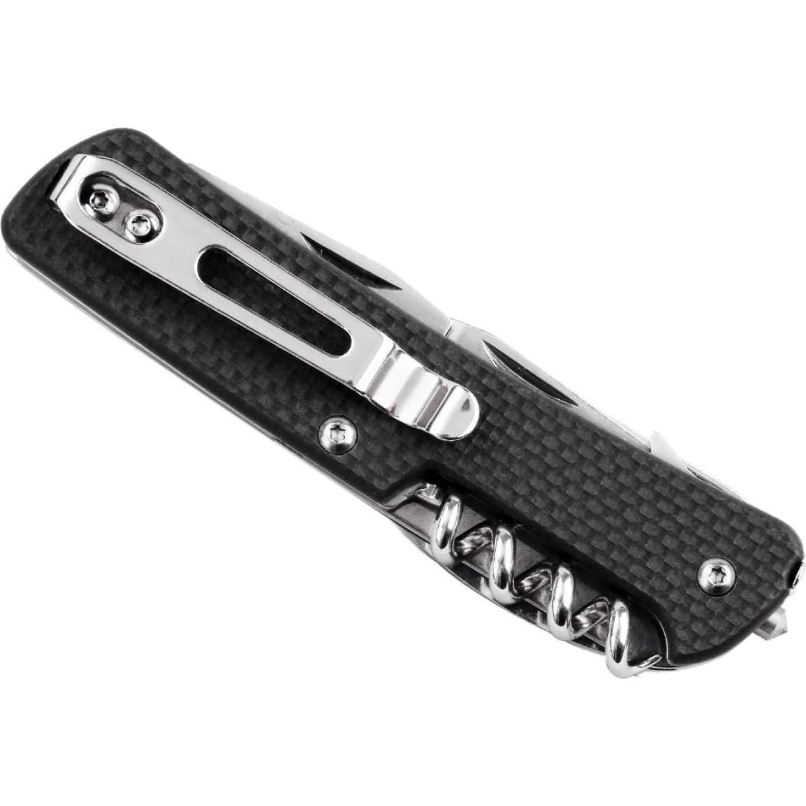 Cuchillo Multifuncional Ruike M41-B Negro G10 2.79"