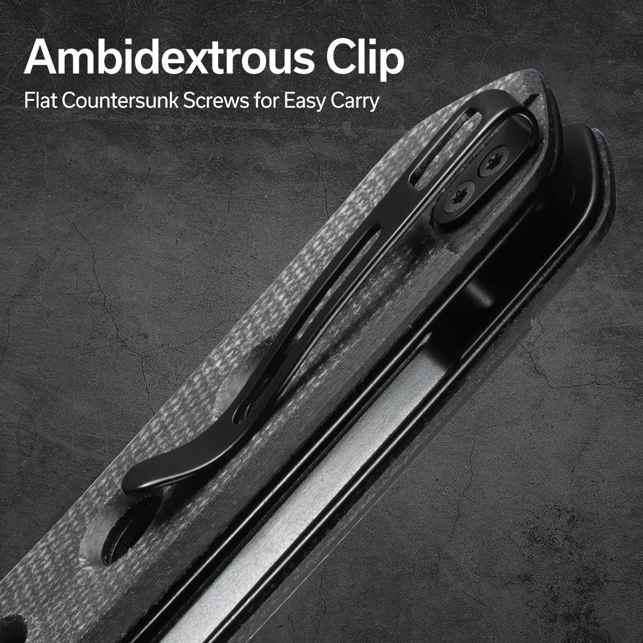 Cuchillo Plegable CIVIVI Vision FG Damasco 9 cm Superlock