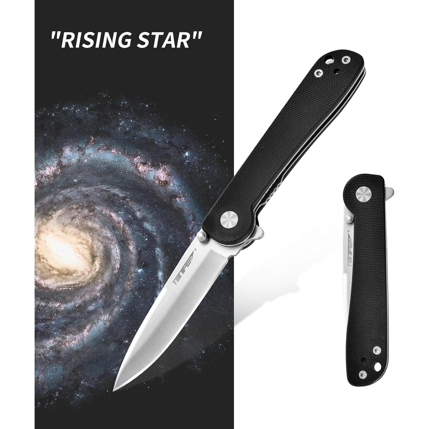 Cuchillo Plegable TONIFE Estrella en Ascenso 16.21cm Camping