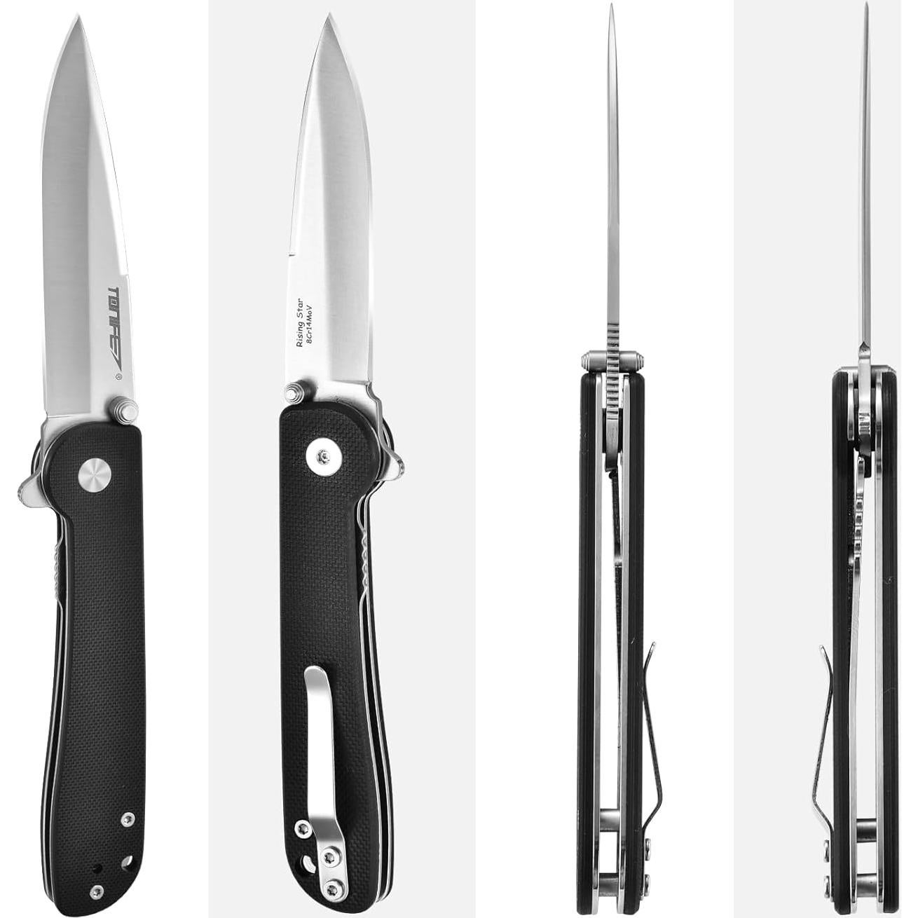 Cuchillo Plegable TONIFE Estrella en Ascenso 16.21cm Camping