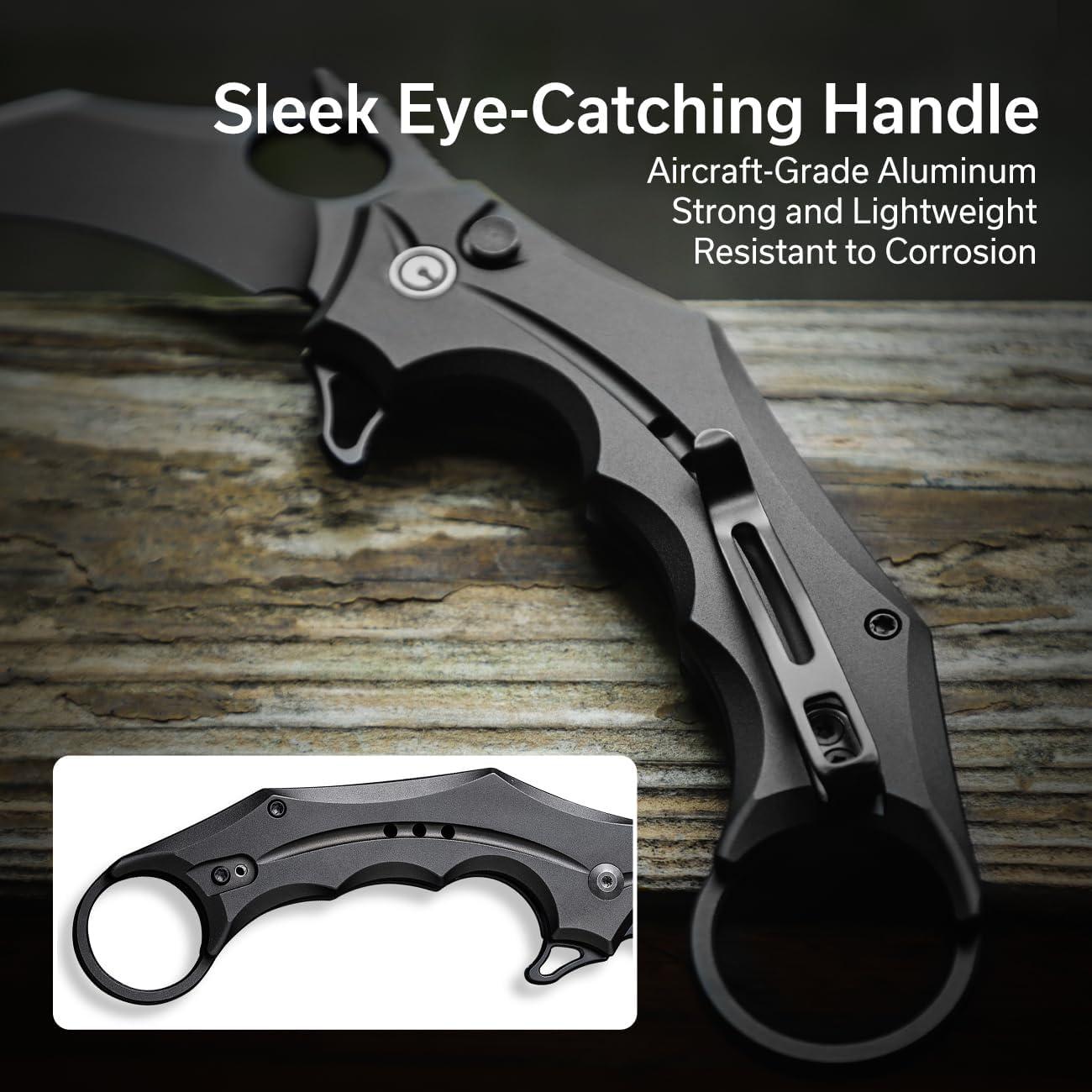 Cuchillo de Bolsillo CIVIVI Incisor II Nitro-V 5.1 cm Negro