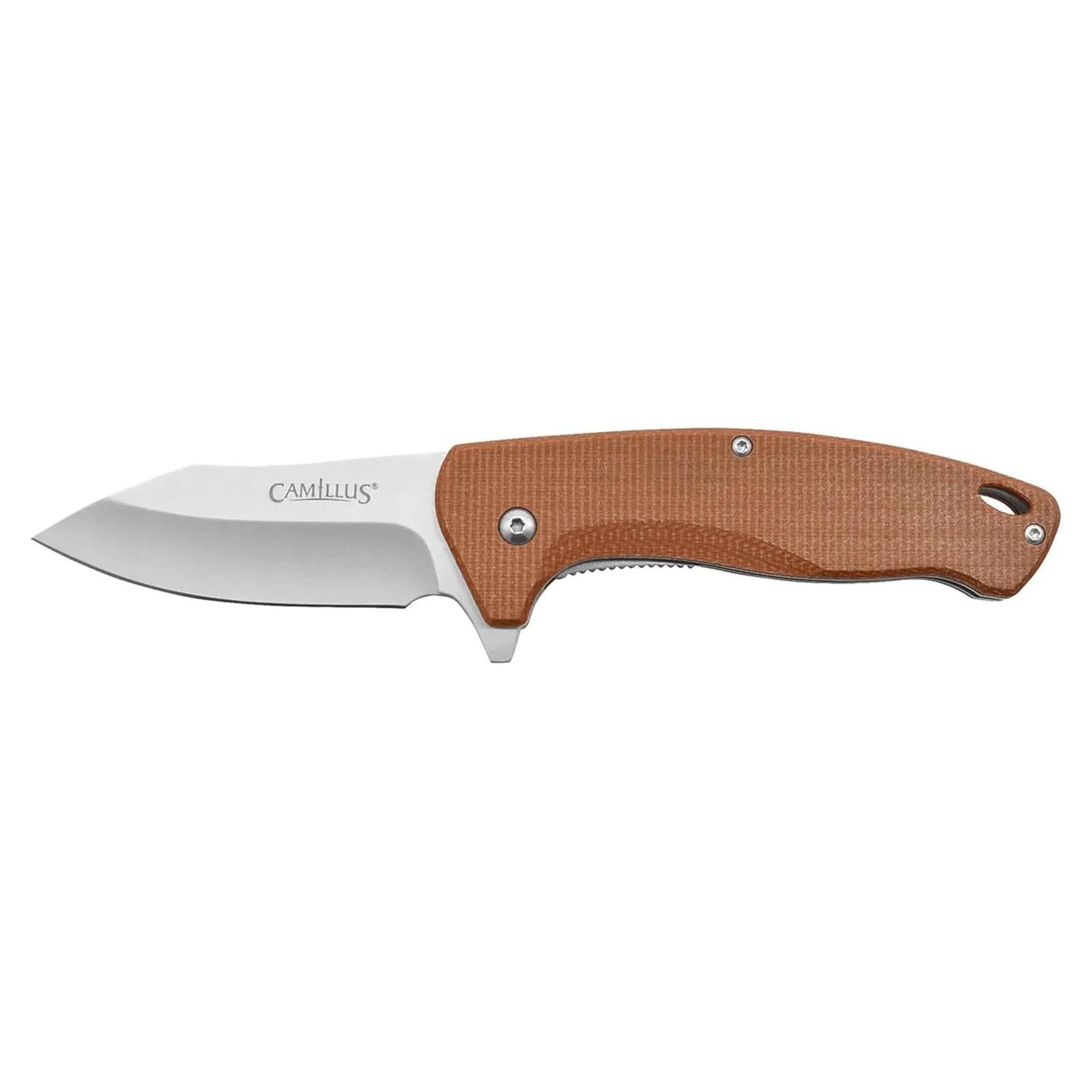 Cuchillo Plegable Camillus Arvo 7.5" Acero Inoxidable 420