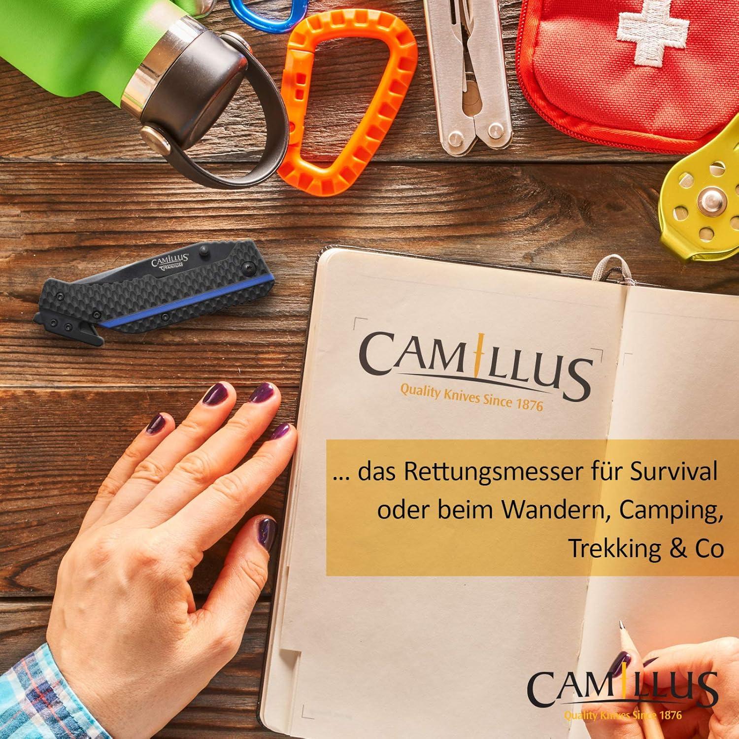 Cuchillo Camillus 19653 Titanio Carbonitrurado 19.05 cm