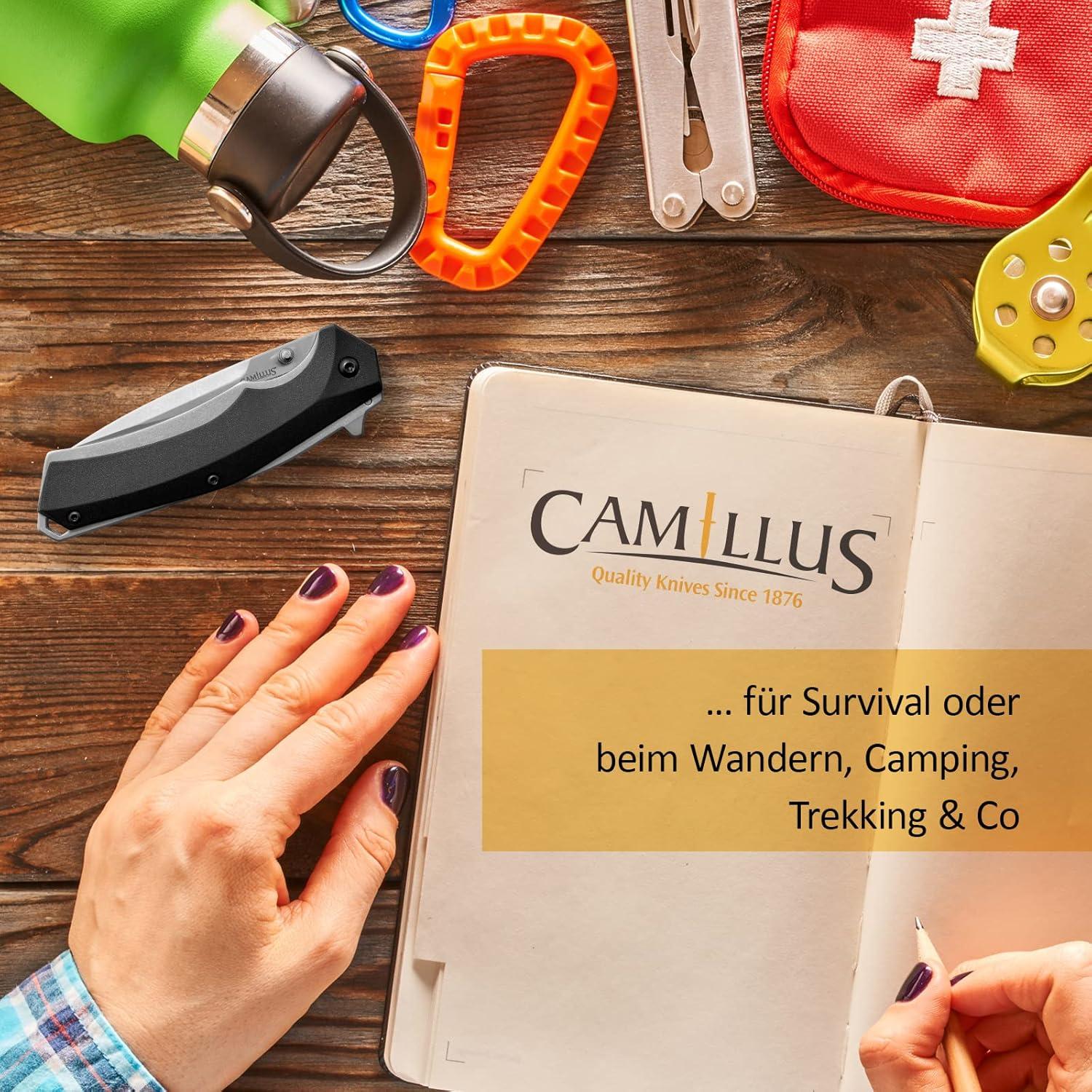 Cuchillo Táctico Plegable Camillus 19400 Acero Inoxidable 420