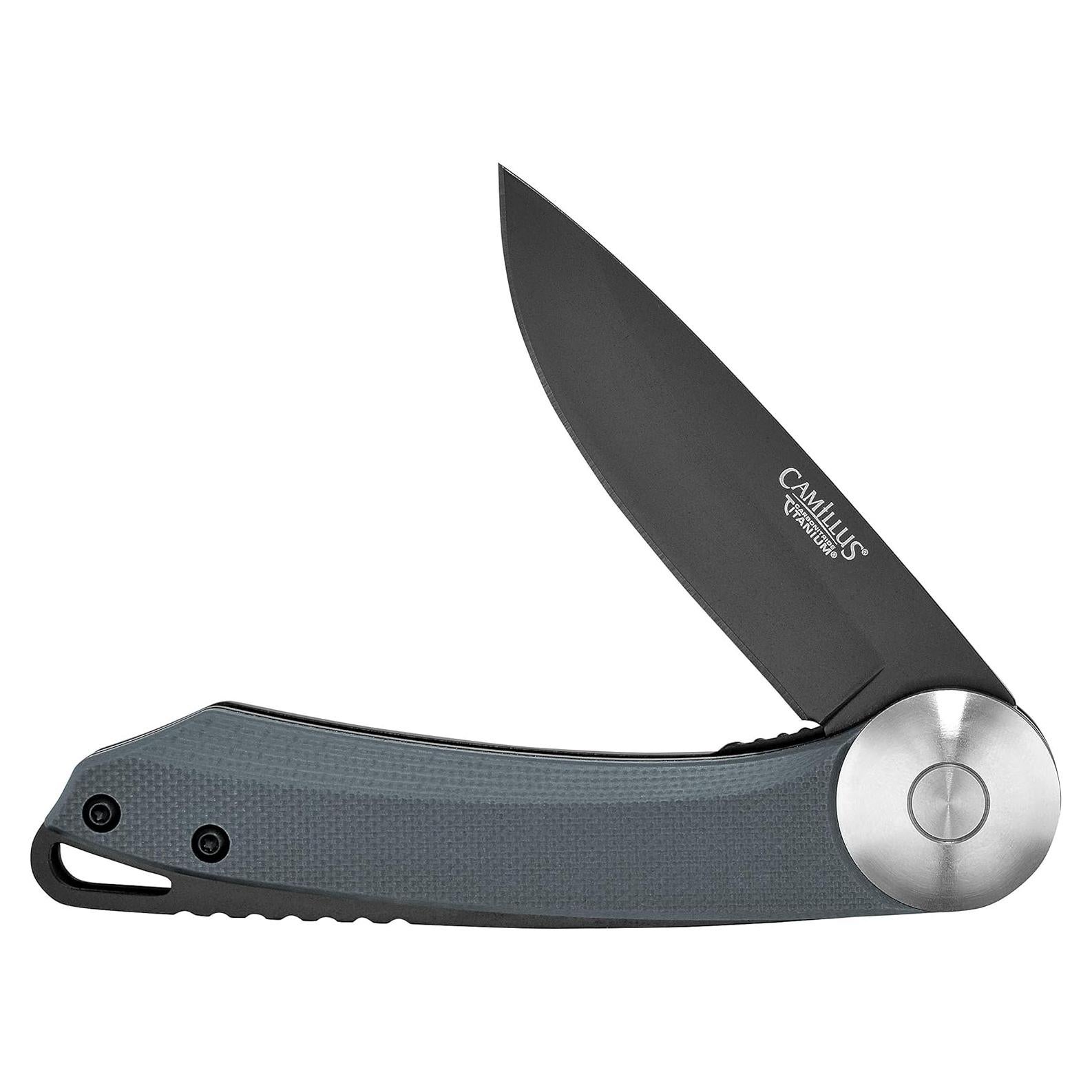 Cuchillo Plegable Camillus Cirque 7" Acero Inoxidable AUS-8