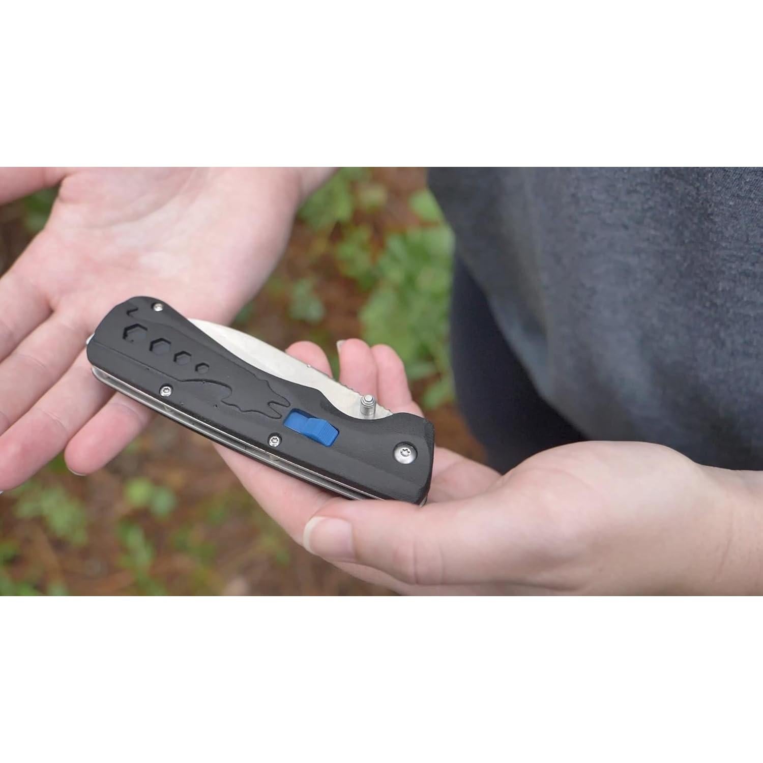 Cuchillo Plegable Camillus Inject 21.6 cm Acero Inoxidable 420