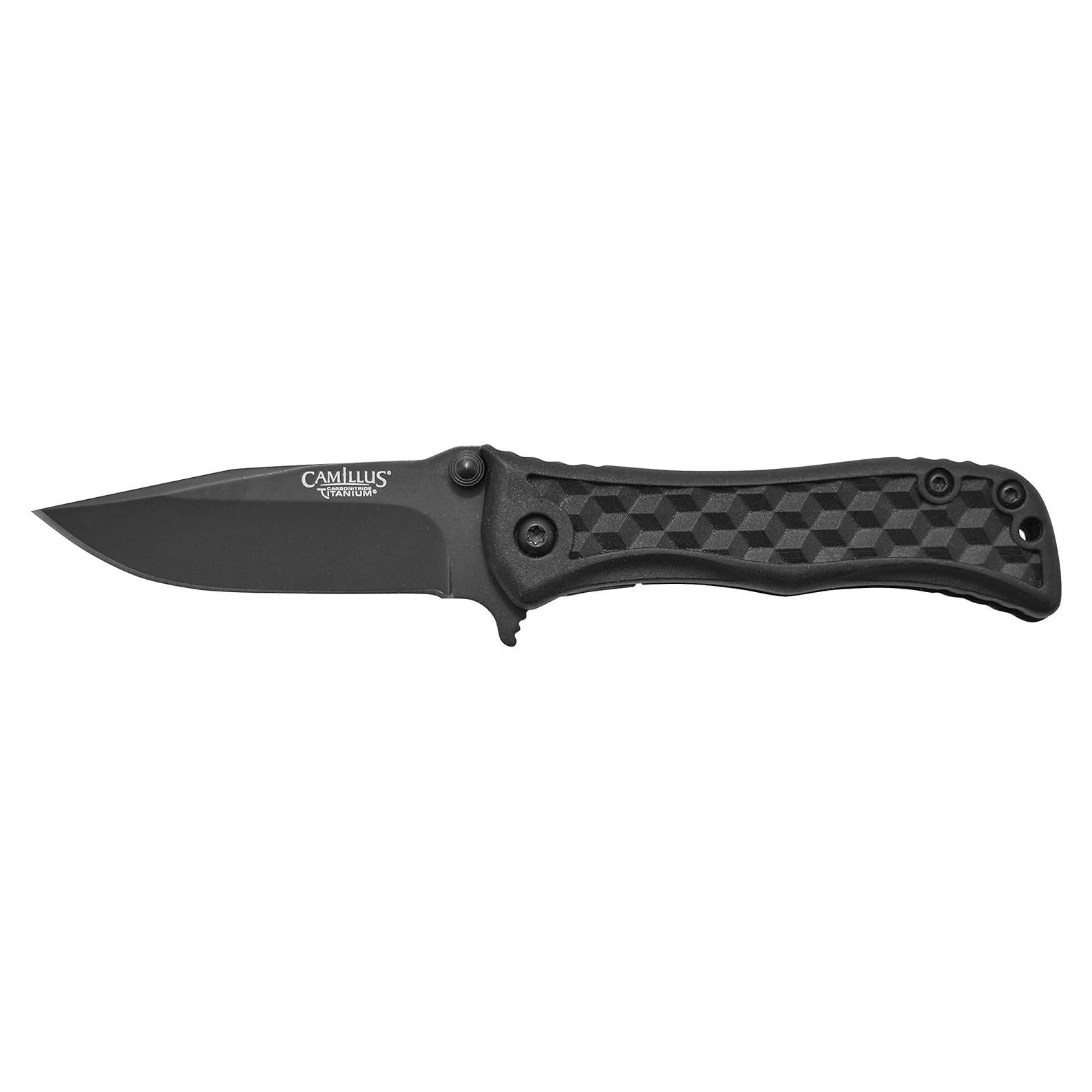 Cuchillo Camillus ERUPT 14 cm Titanio AUS-8 Antideslizante
