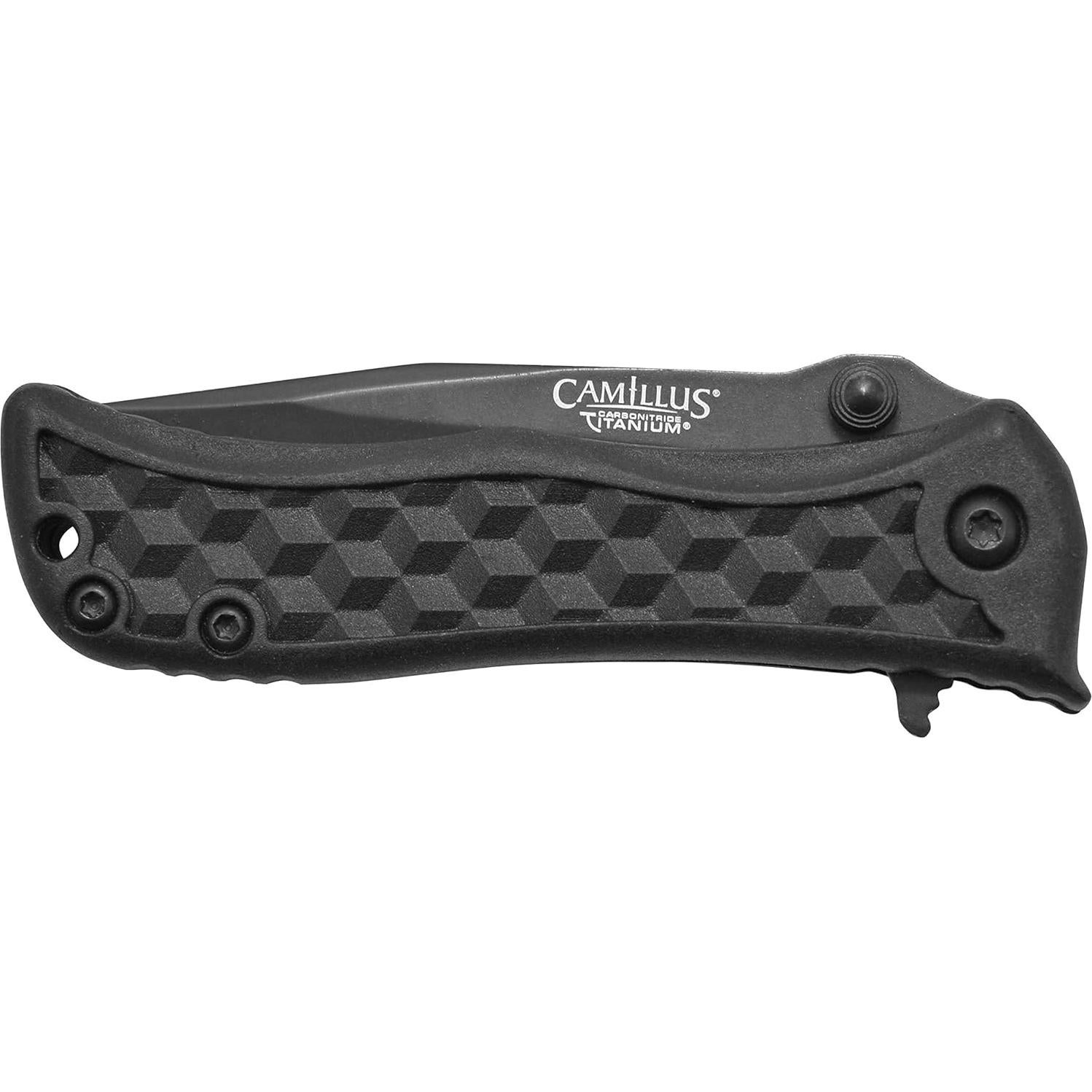 Cuchillo Camillus ERUPT 14 cm Titanio AUS-8 Antideslizante