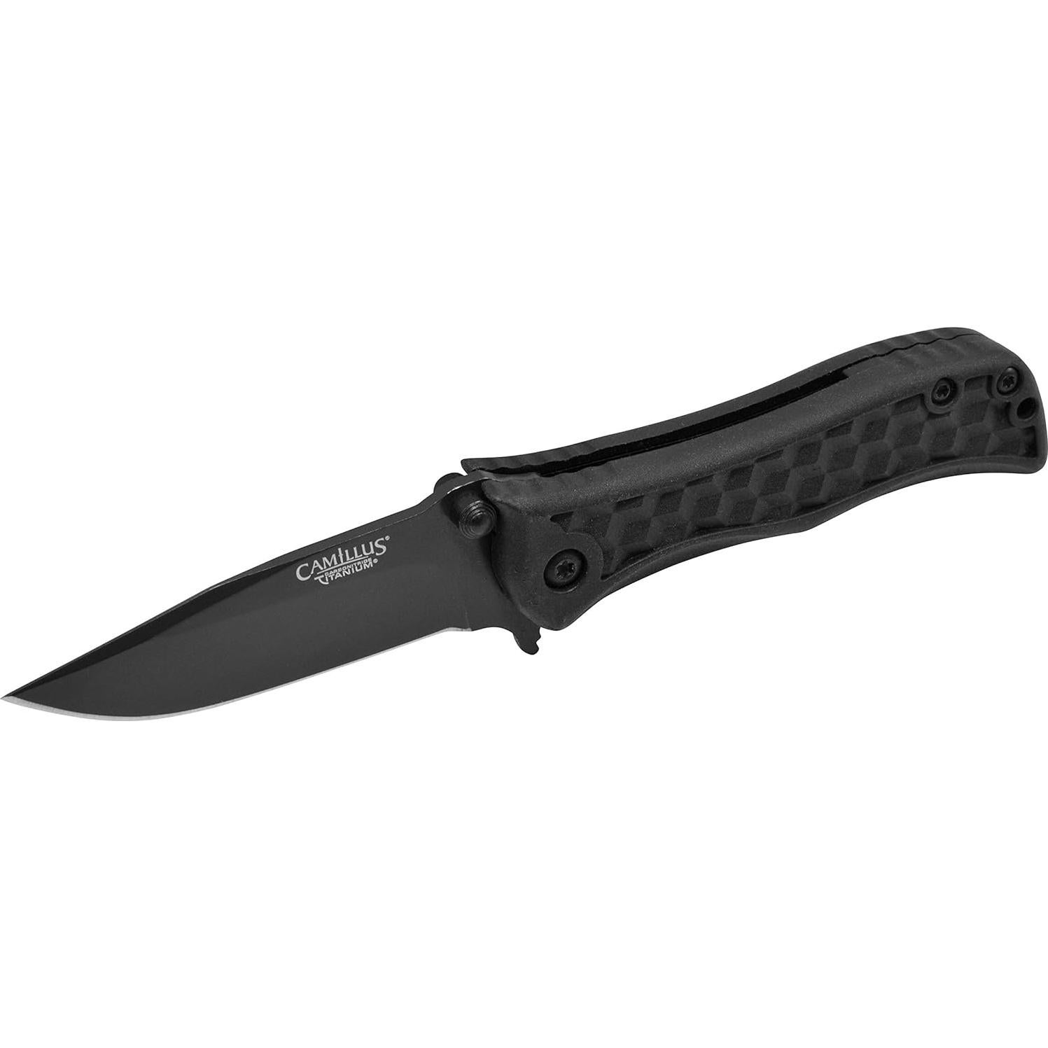 Cuchillo Camillus ERUPT 14 cm Titanio AUS-8 Antideslizante