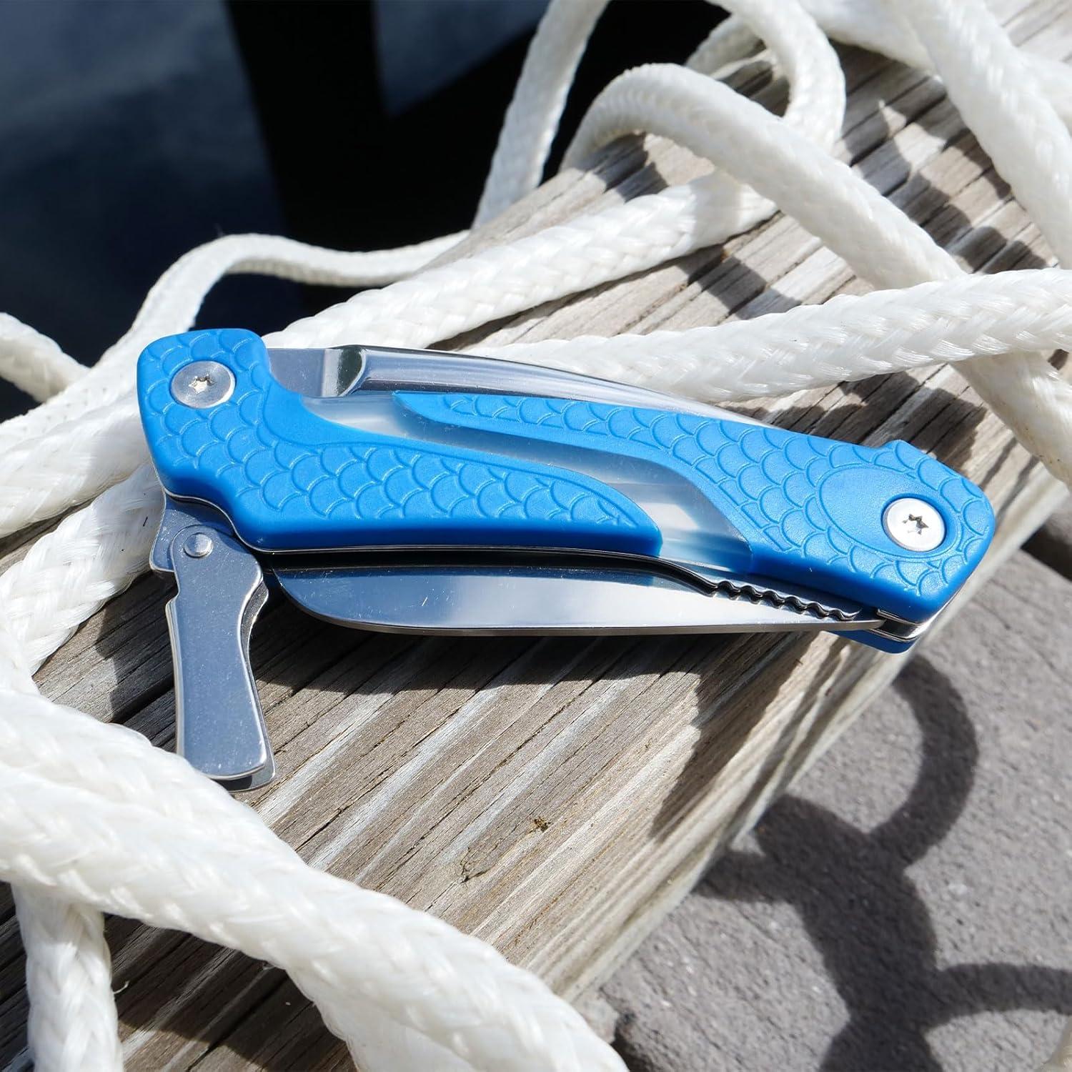 Cuchillo Plegable Cuda Marlin Spike 15cm Acero Inoxidable