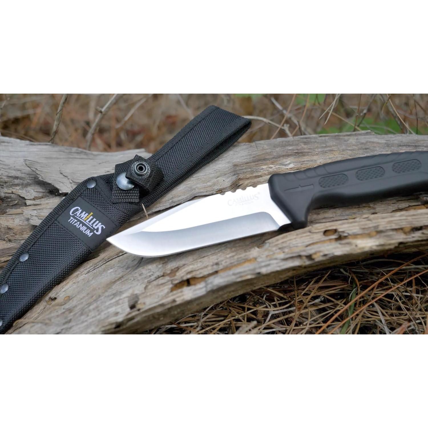 Cuchillo de Caza Camillus Hawker 10.16 cm Acero Inoxidable 420