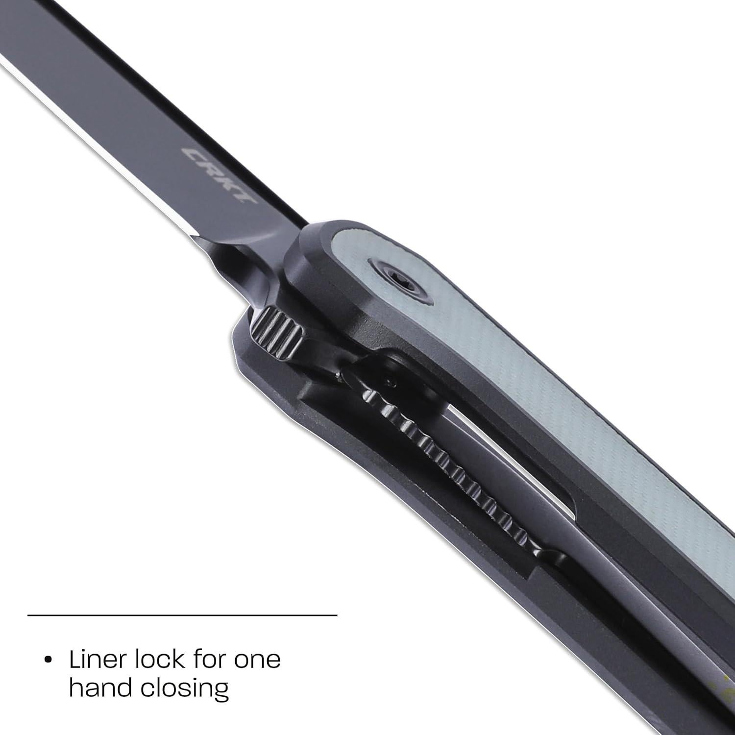 Cuchillo Plegable CRKT Q Compact EDC Acero S35VN 74.88mm