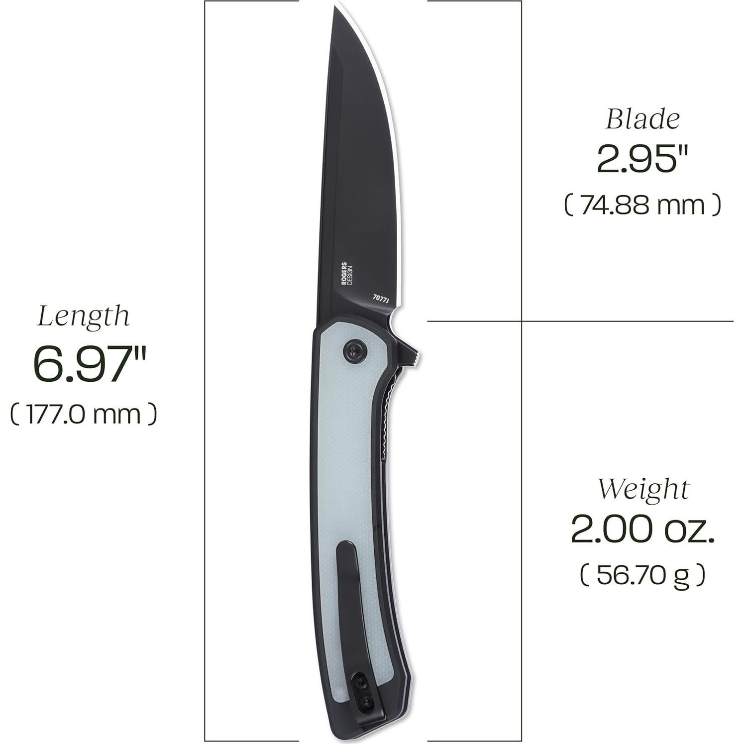 Cuchillo Plegable CRKT Q Compact EDC Acero S35VN 74.88mm