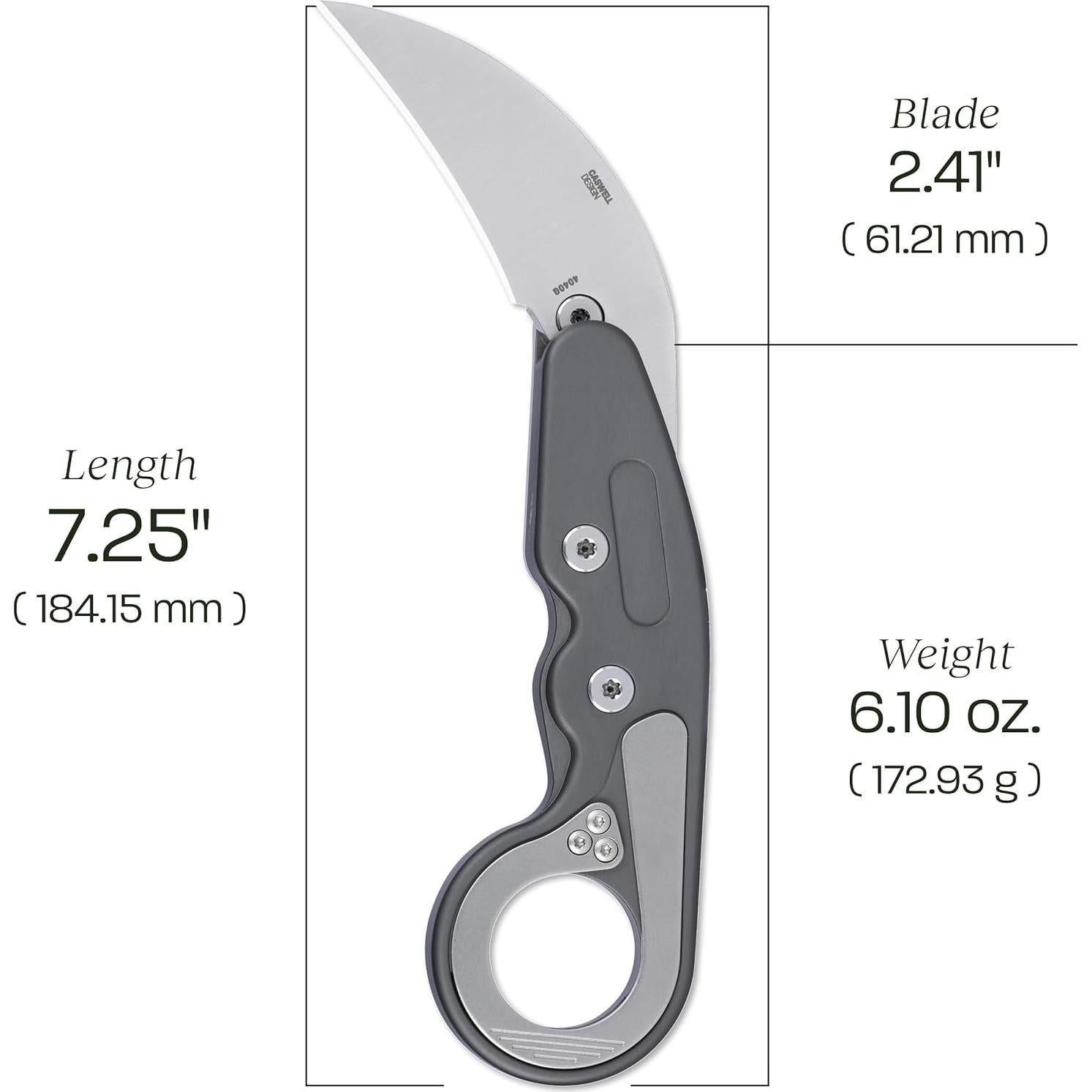 Cuchillo Plegable CRKT Provoke Kinematic Acero D2 61mm