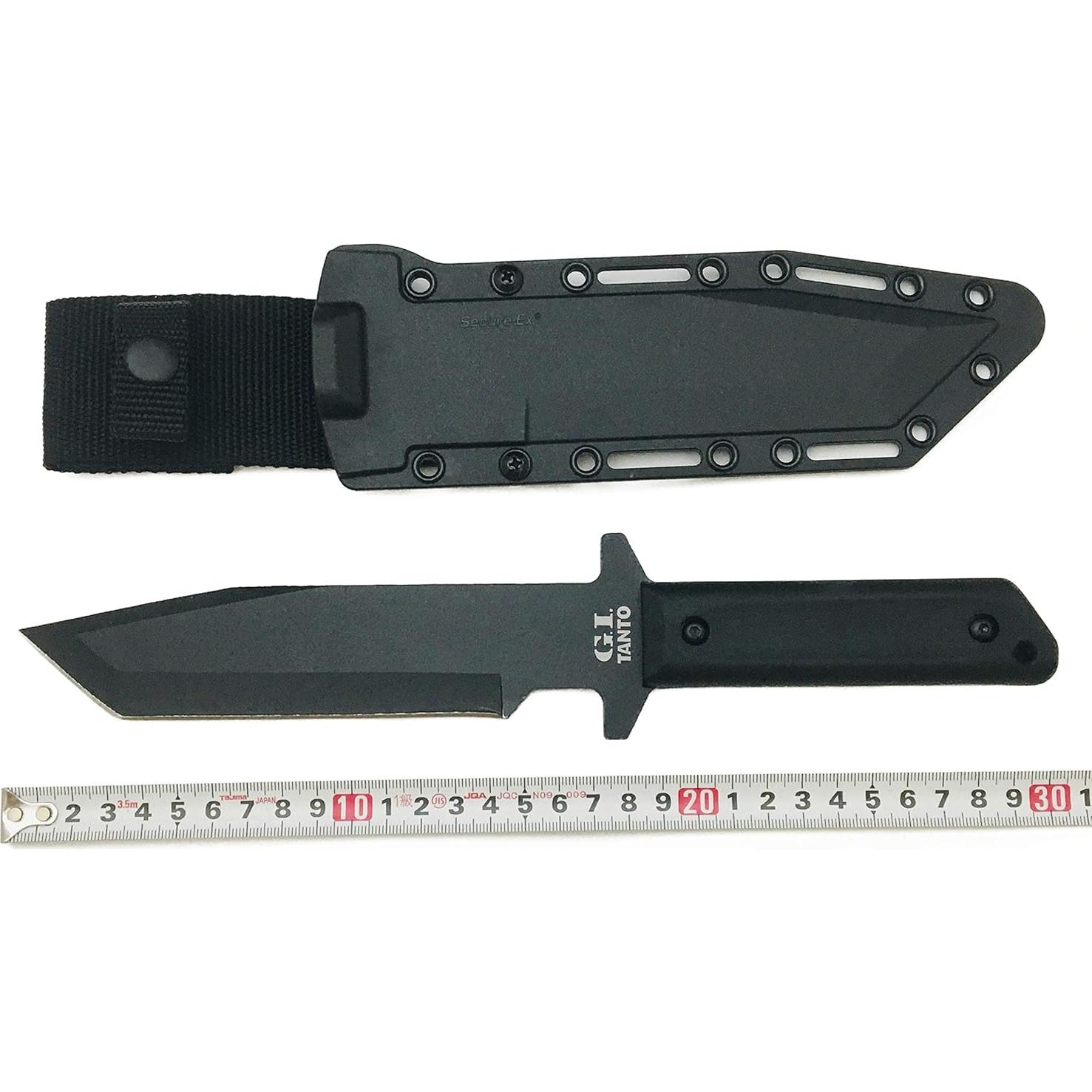 Tanto G I Cold Steel 14.5 cm con funda Secure-Ex