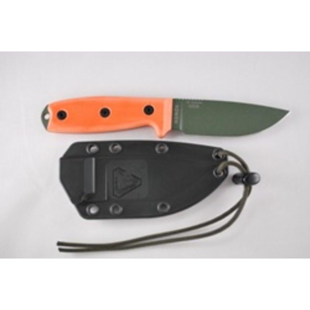 Cuchillo ESEE-3P Modificado Pommel OD 9.86 cm con Funda Negra