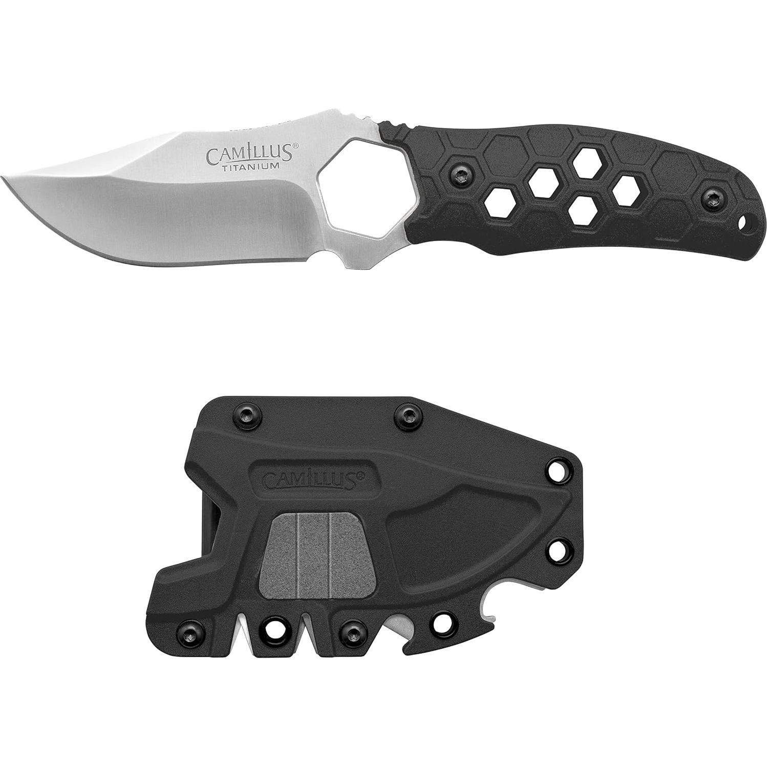 Cuchillo de Hoja Fija Camillus 18.4 cm Acero Inoxidable 420