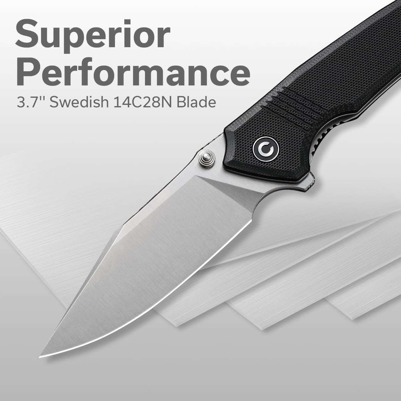 Cuchillo Plegable CIVIVI Tranquil C23027-1 9.4 cm Negro EDC