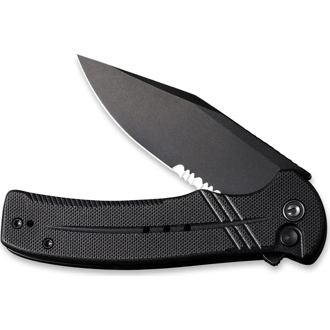 Cuchillo Plegable CIVIVI C20038E-1 Negro 8.81 cm Serrado