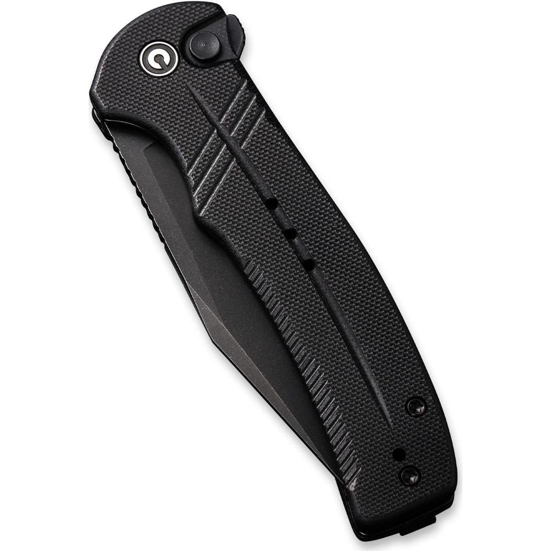 Cuchillo Plegable CIVIVI C20038E-1 Negro 8.81 cm Serrado