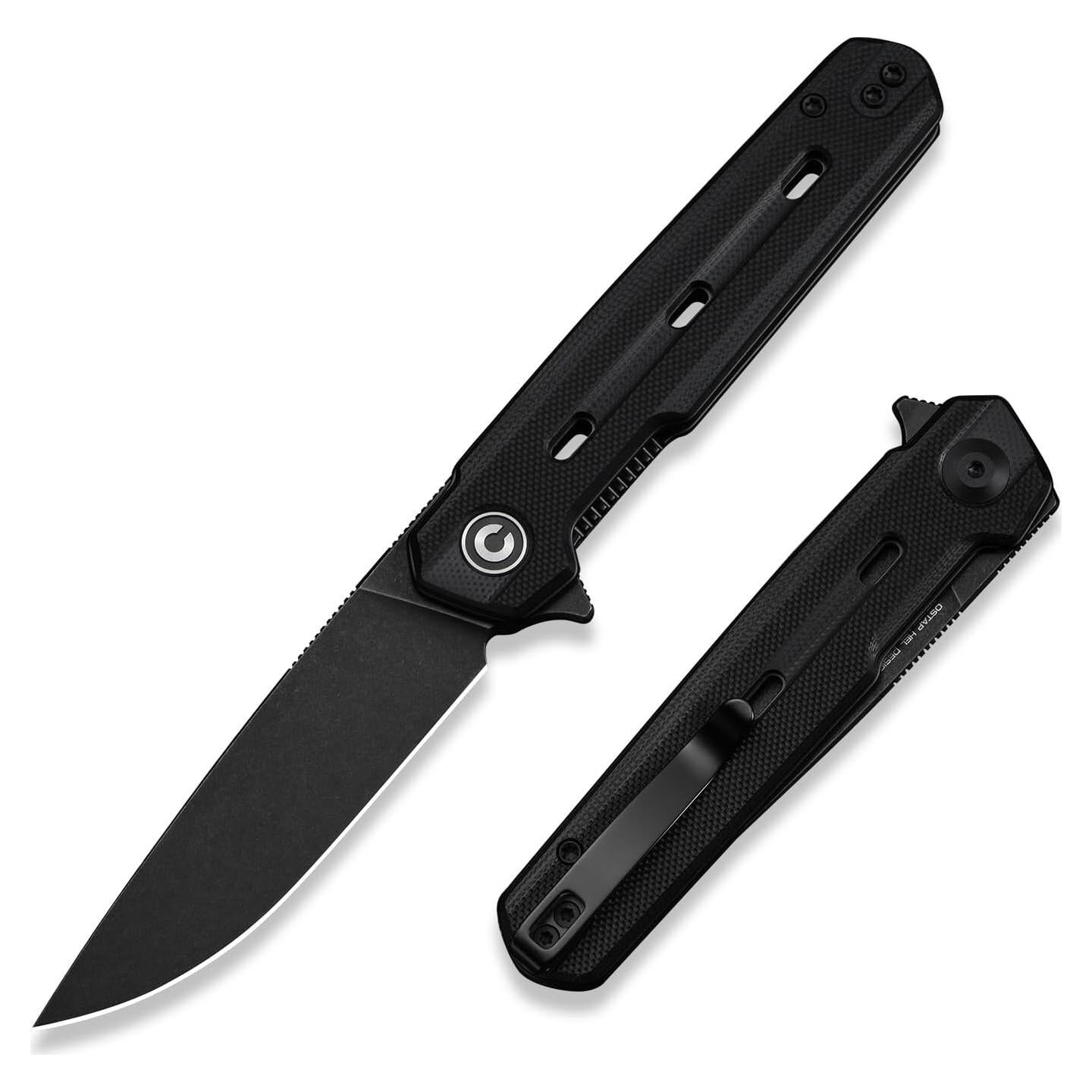 Cuchillo de Bolsillo CIVIVI Navo 8.26 cm Nitro-V Mango G10 Negro