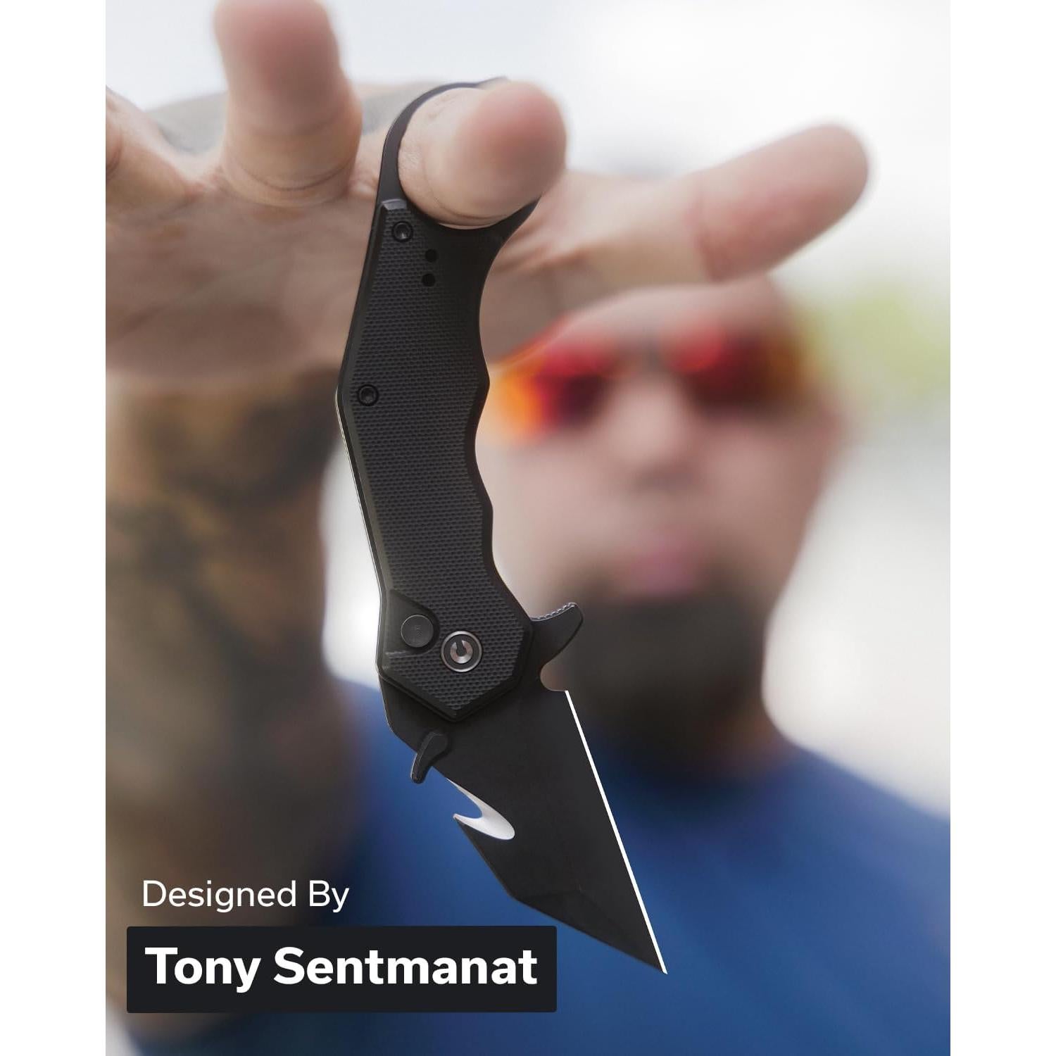 Cuchillo Plegable CIVIVI Amaroq EDC 5.36 cm Nitro-V Aluminio