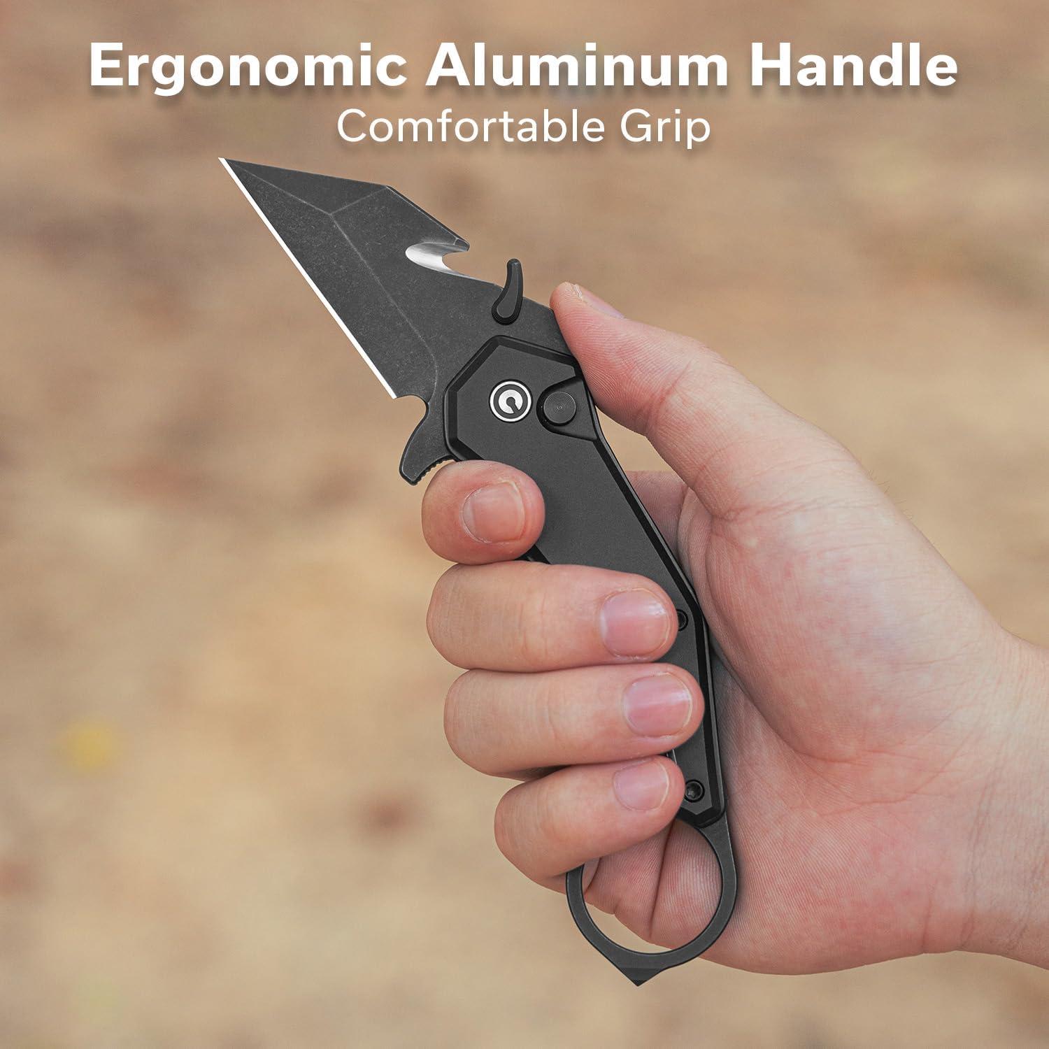 Cuchillo Plegable CIVIVI Amaroq EDC 5.36 cm Nitro-V Aluminio