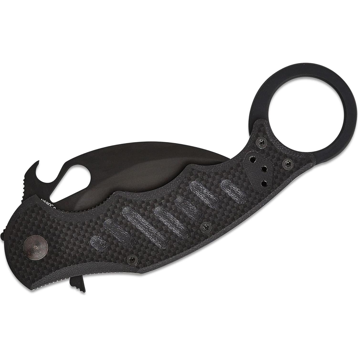 Cuchillo Karambit Fox Knives FX-599 G10 Negro Plegable