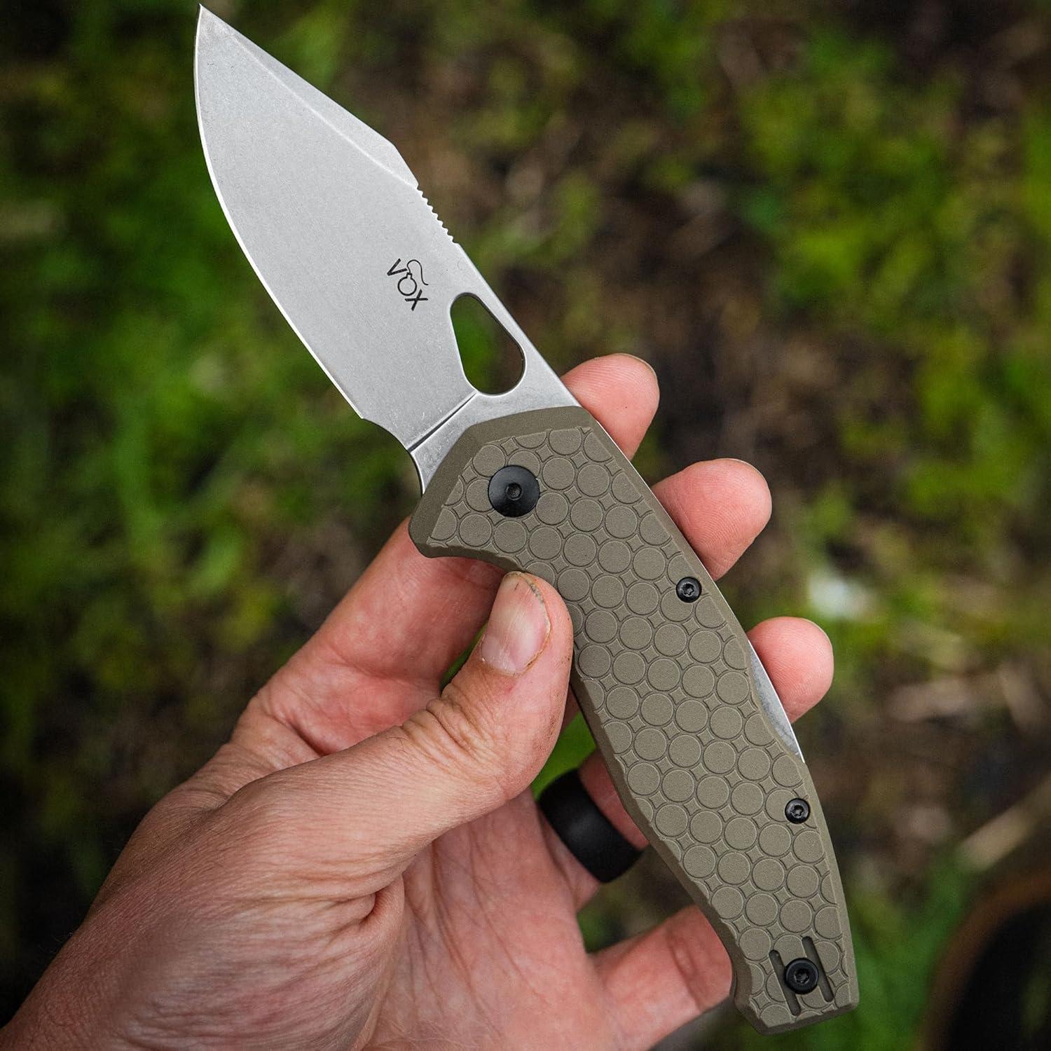 Cuchillo de bolsillo plegable Fox Knives VOX Kita 8.25 cm Niolox